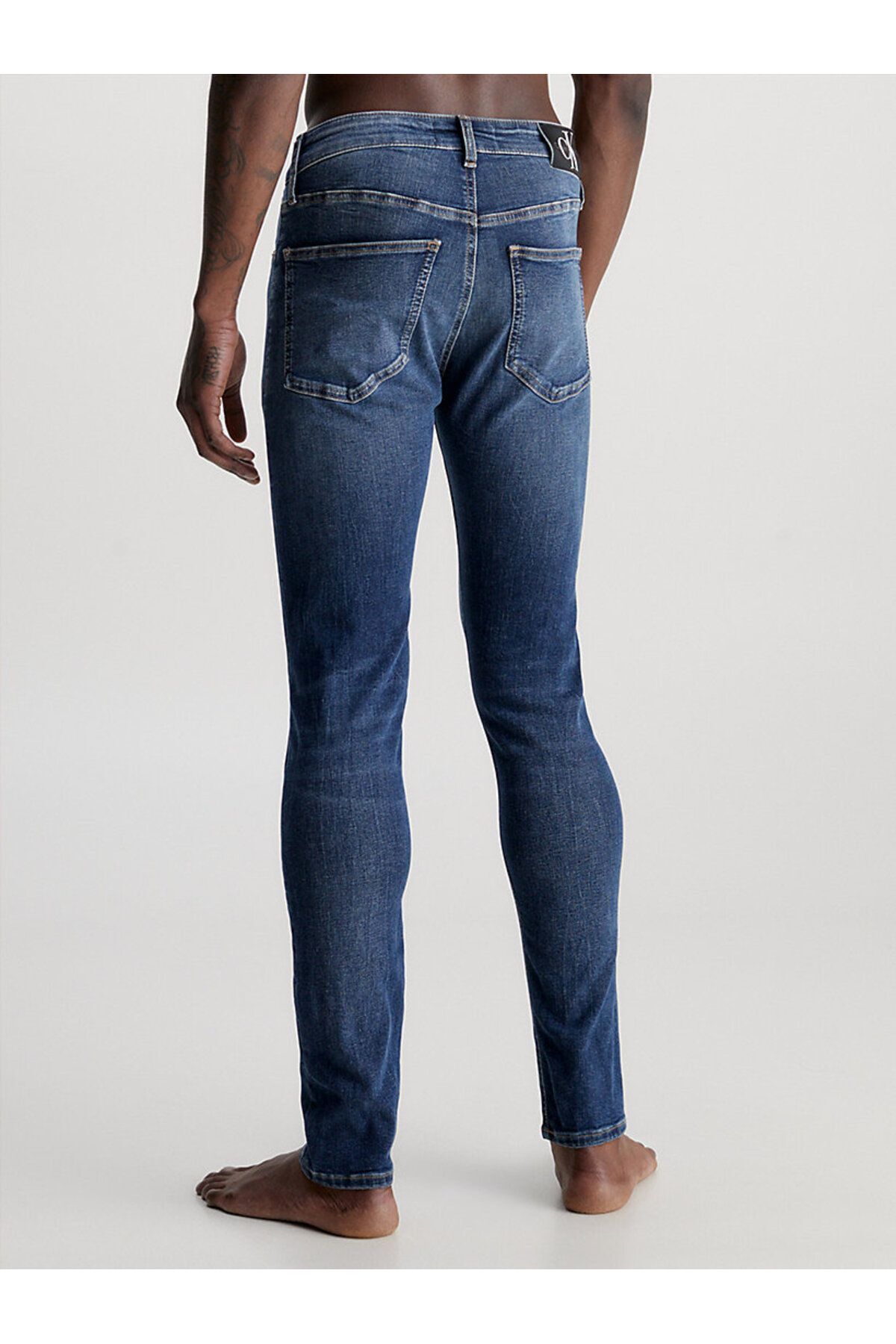 شلوار آبی مردانه اسکینی اورجینال Calvin Klein