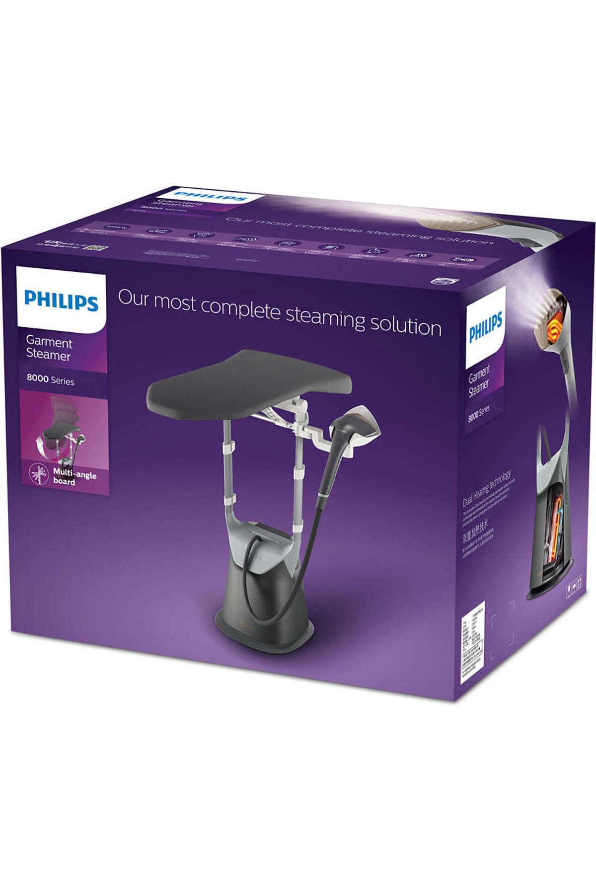 Philips-All-in-One 8000 Series ironing solution GC628/86 Dark Grey 8