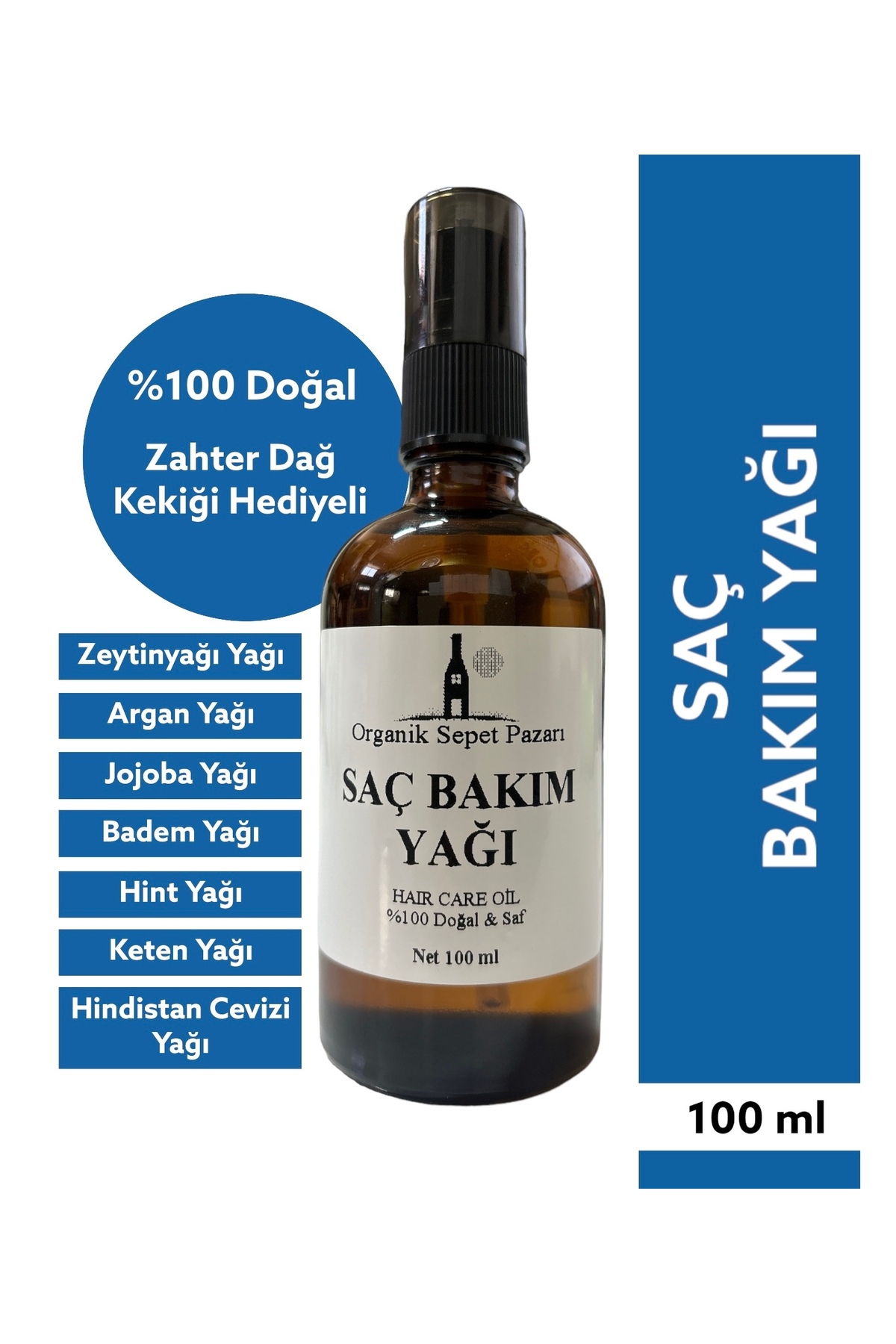 Saç Bakım Maskesi 100 ML Cam Şişe — 00179