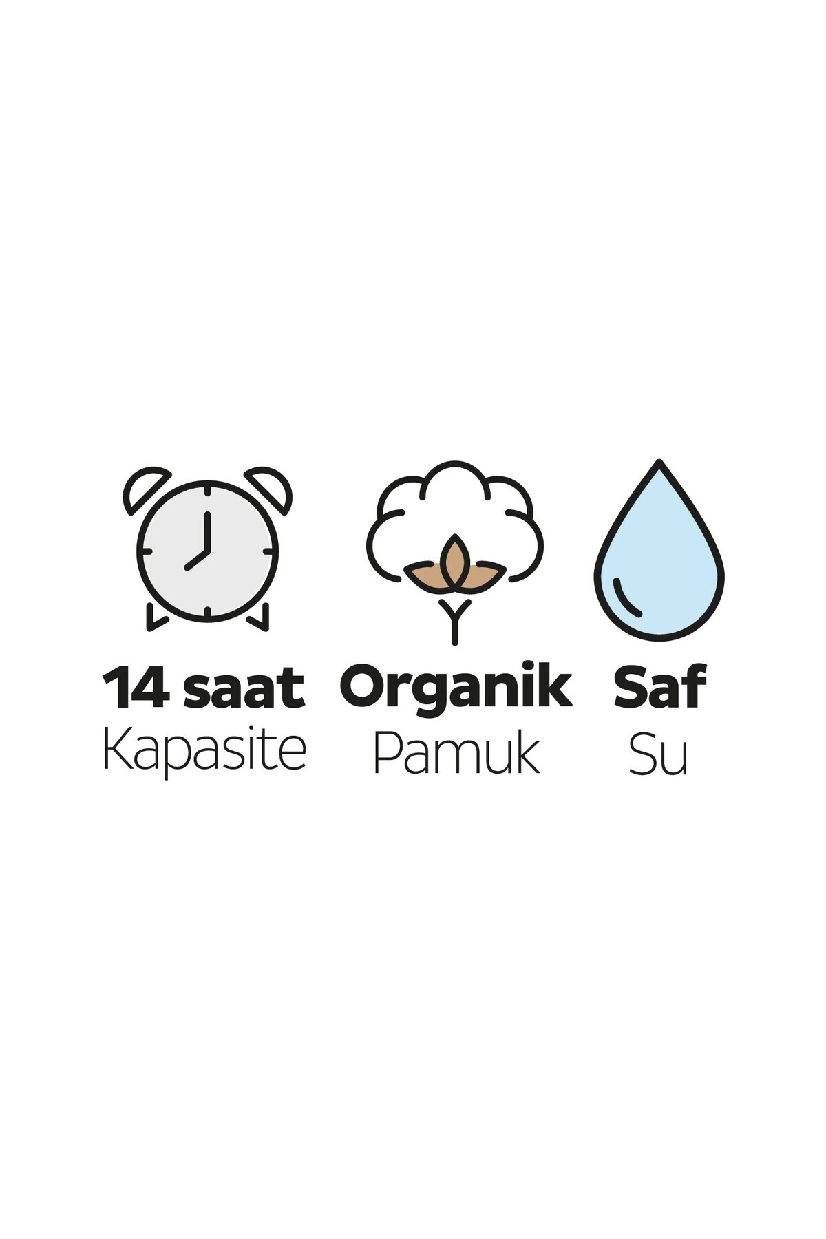 Sleepy Natural Külot Bebek Bezi Mega Paket 5 Beden 100x2 200 Adet fotoğrafı 3 (önizleme)