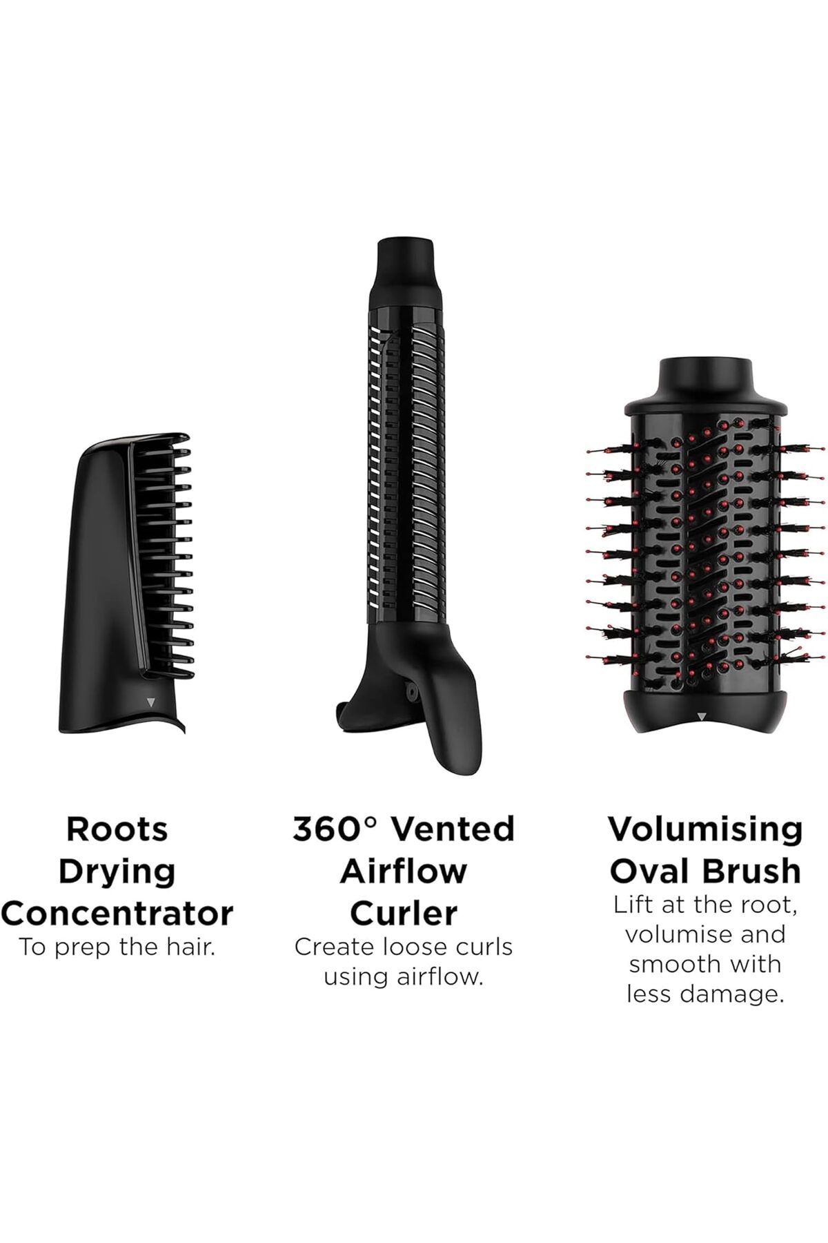 Revlon-One Step Blow Dry Multi Styler, Root-Drying Concentrator, 360°Vented Airflow Curler RVDR5333 2