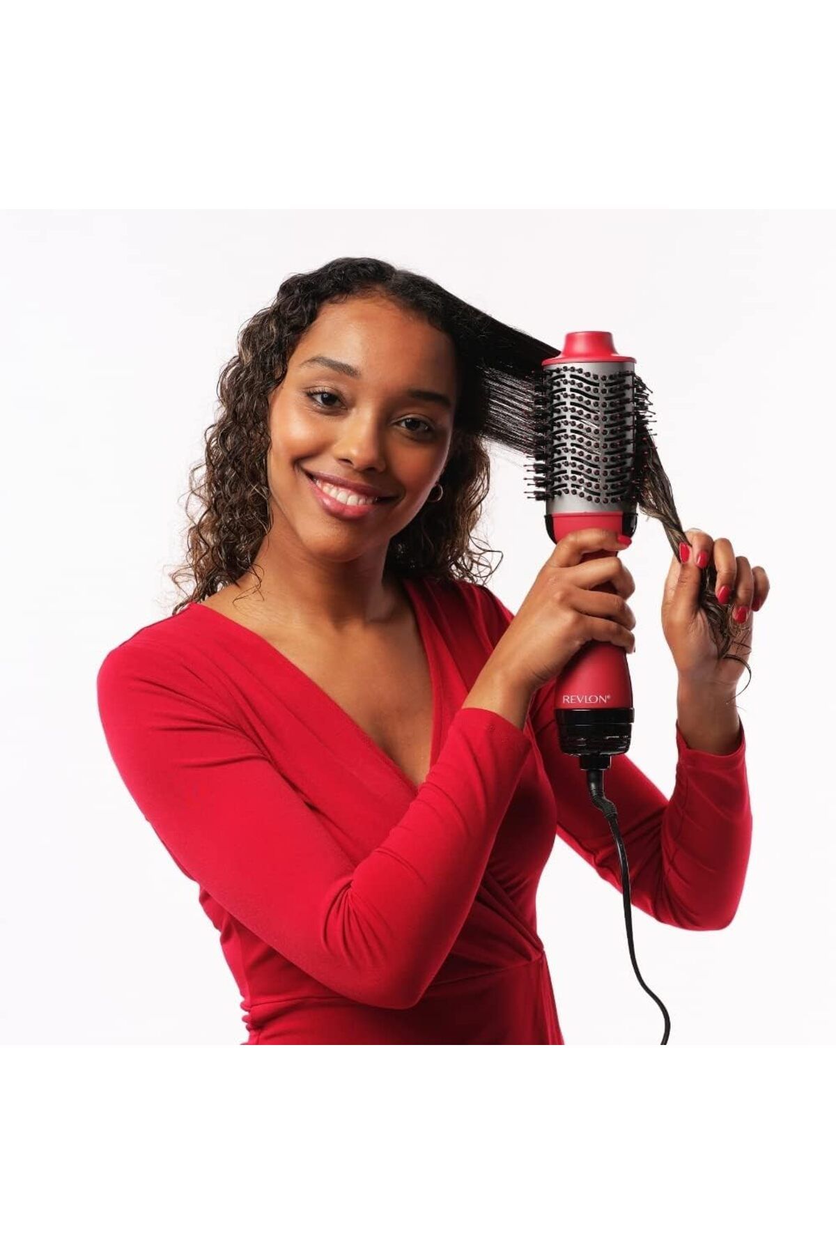 Revlon-One Step Hair Volumizer Ionic Tech, Titanium, Tangle-Free Combination Bristles - RVDR5279ARB 3