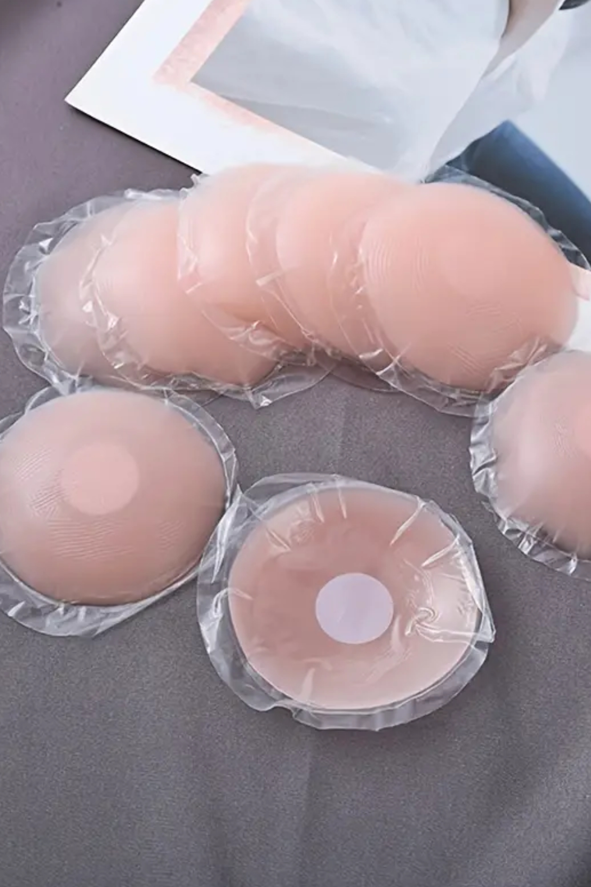 1 Pair Reusable Silicone Nipple Sealer Self Adhesive Straightener