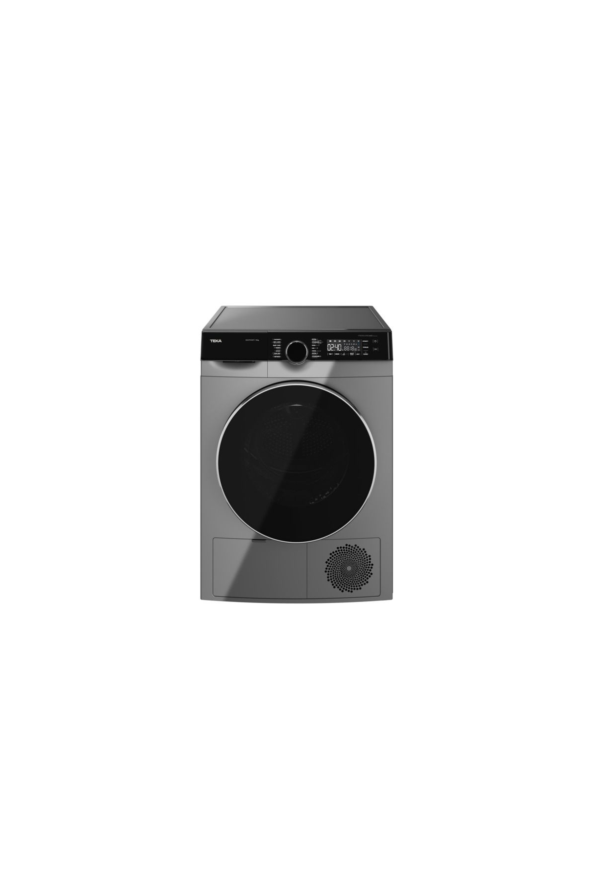 Teka - SHK 81030 DSS - Solo Çamaşır Kurutma Makinesi - 10 Kg Kurutma - Dark Inox - 114060003