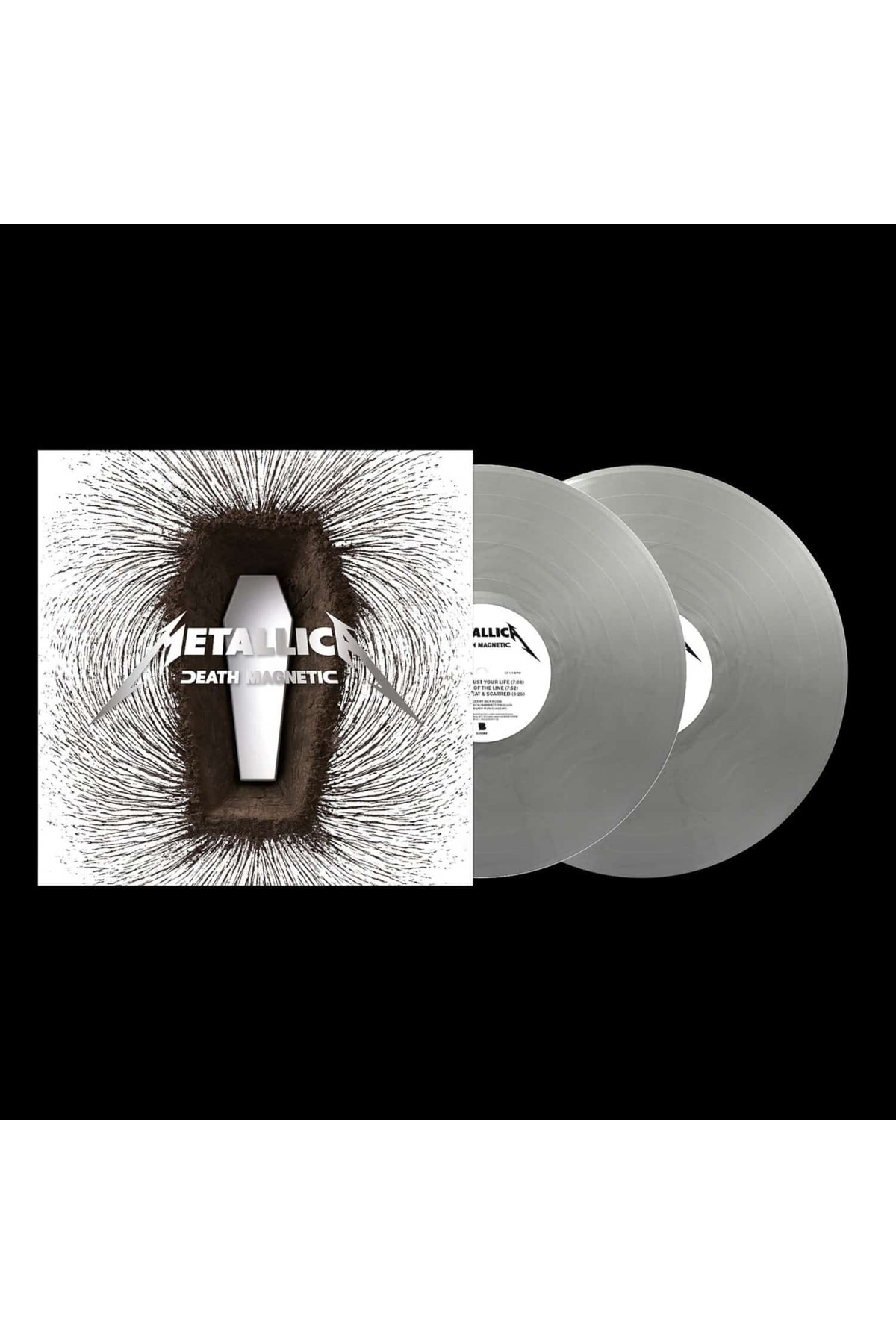 plakmarketi YABANCI PLAK - Metallica / Death Magnetic (L.E. Magnetic gümüş 2LP)