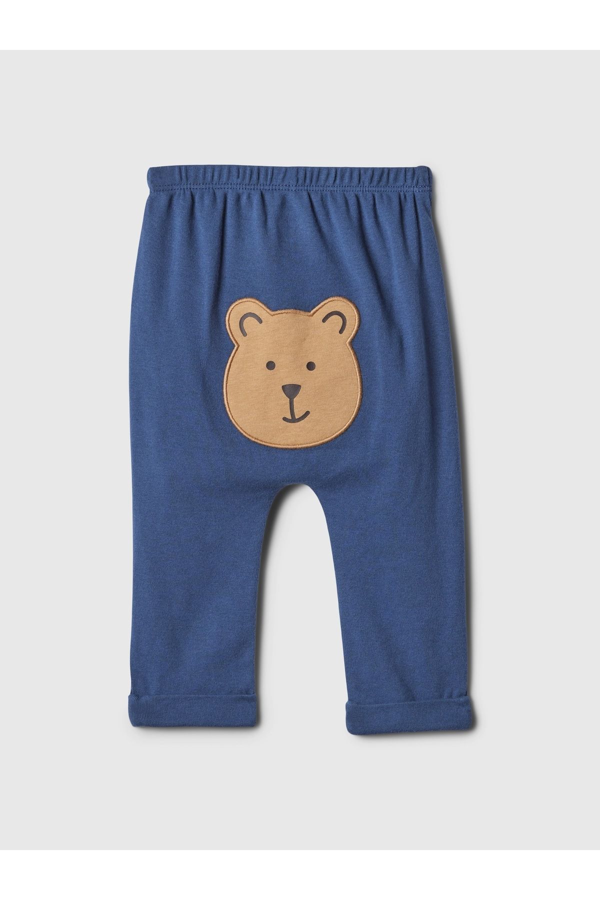 Темно-синие спортивные штаны без застежек GAP Baby Boy Brannan Bear 868943