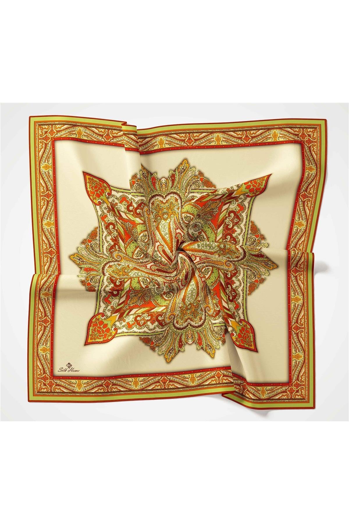 Rubai Pattern Soft Cotton Scarf