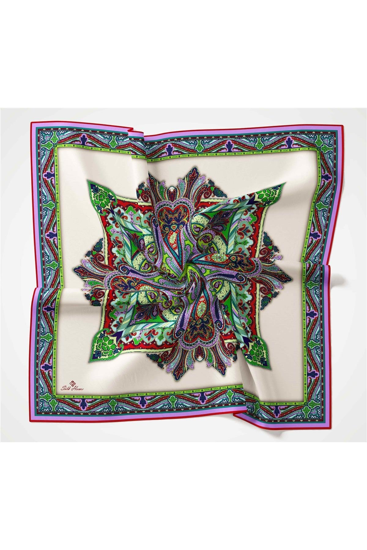 Rubai Pattern Soft Cotton Scarf