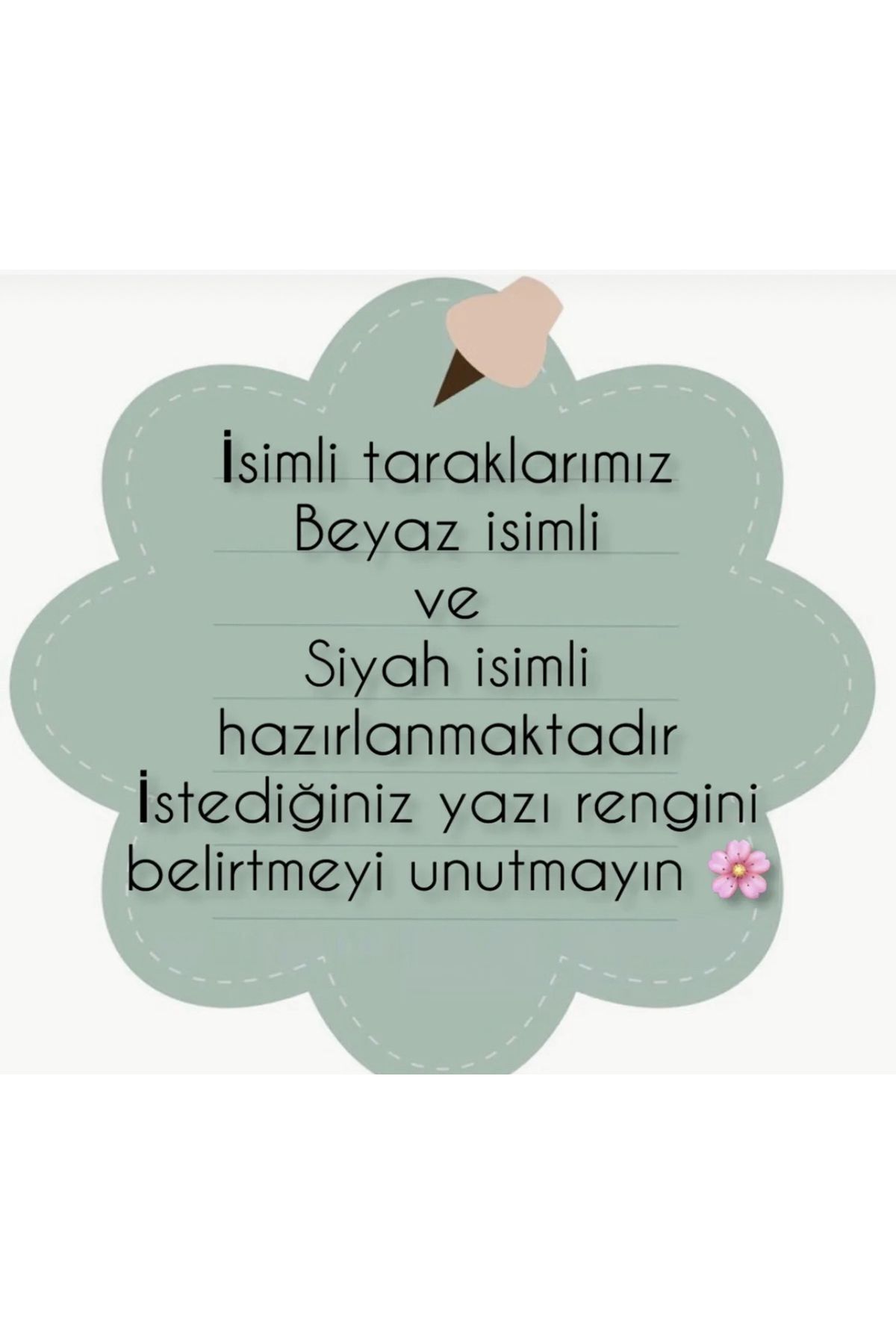 Isimli Doğal Keçi Kılı Bebek Saç Fırçası (KİŞİYE ÖZEL İSİMLİ)
