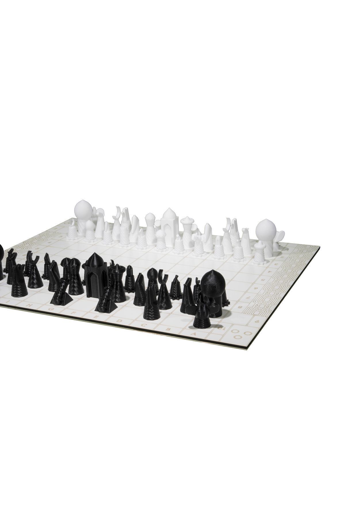Layer-Large Size Timurlenk Chess Set - Osman Chesser 4