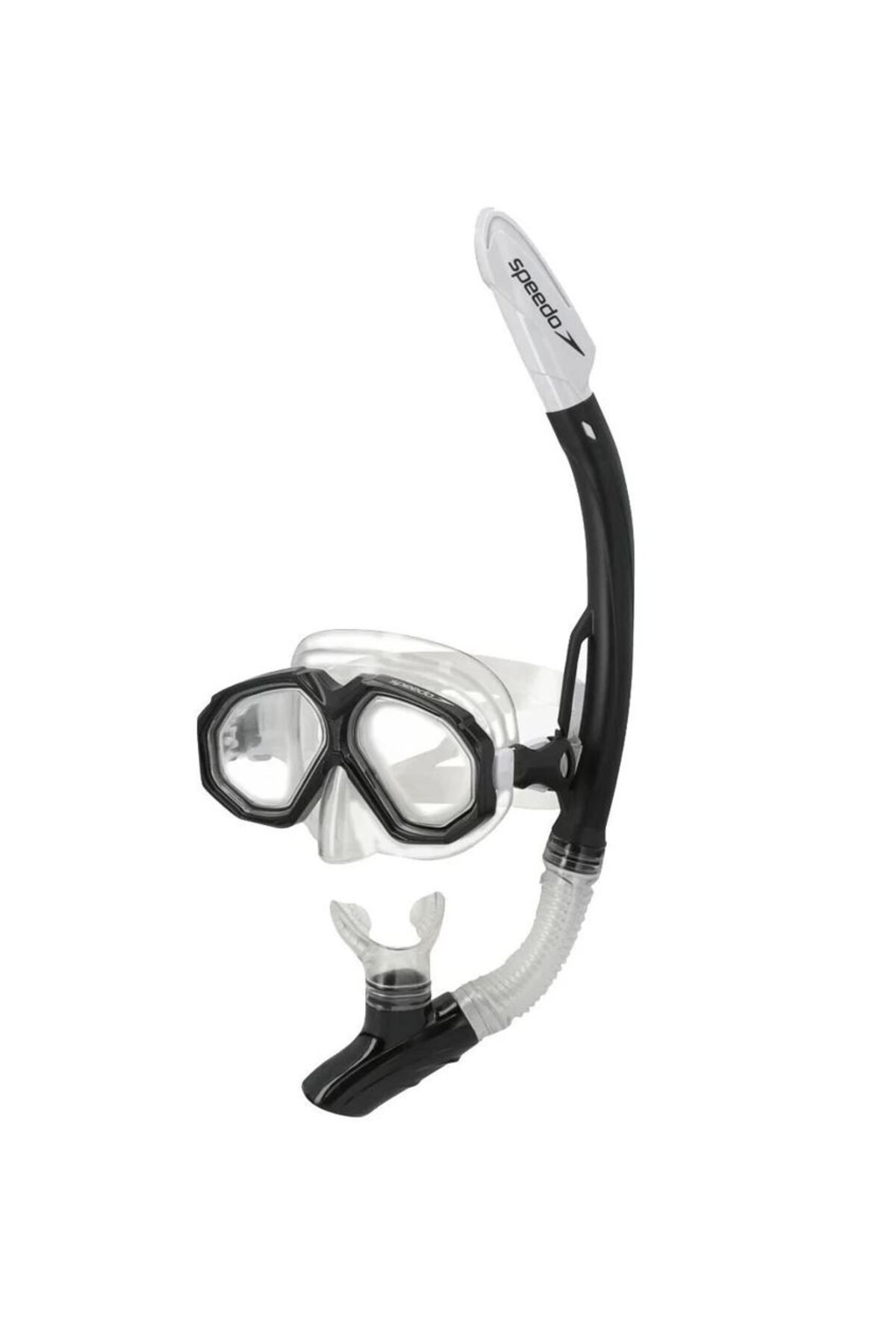ماسک و اسنورکل چند رنگ بزرگسالان مجموعه غواصی سیاه SPEEDO