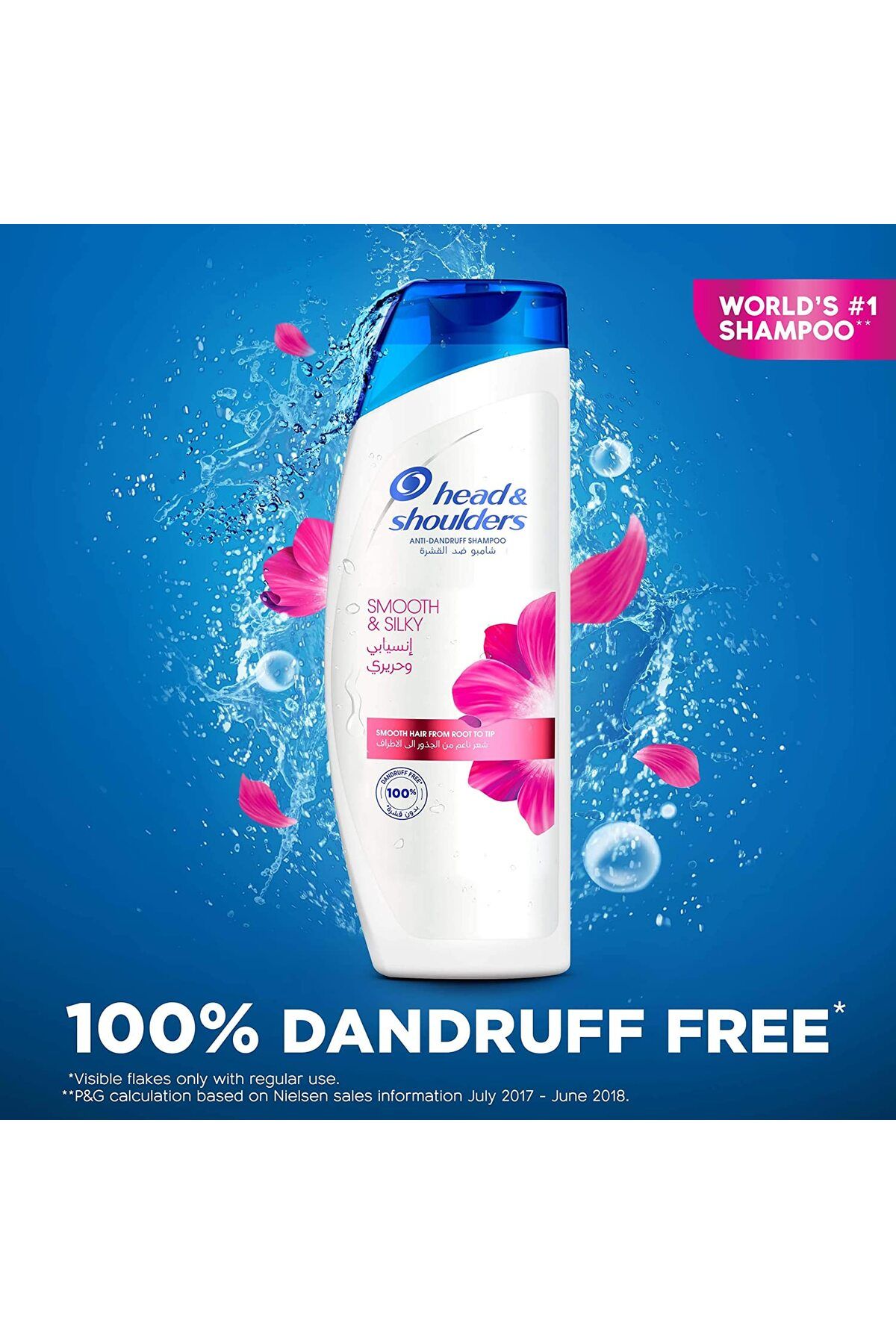 Head&Shoulders-Head & Shoulders Smooth and Silky Anti-Dandruff Shampoo 400ml 2