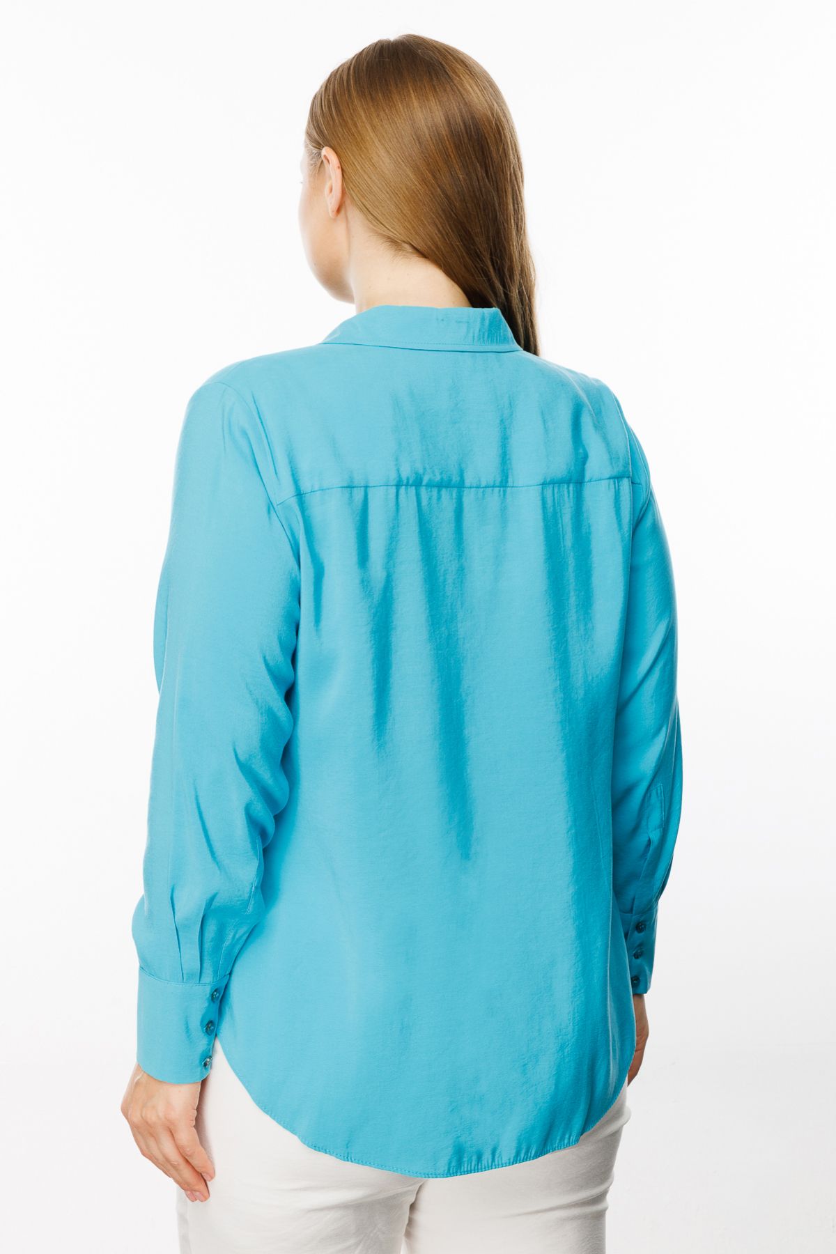 Ekol-Long Sleeve Button-Up Shirt 4