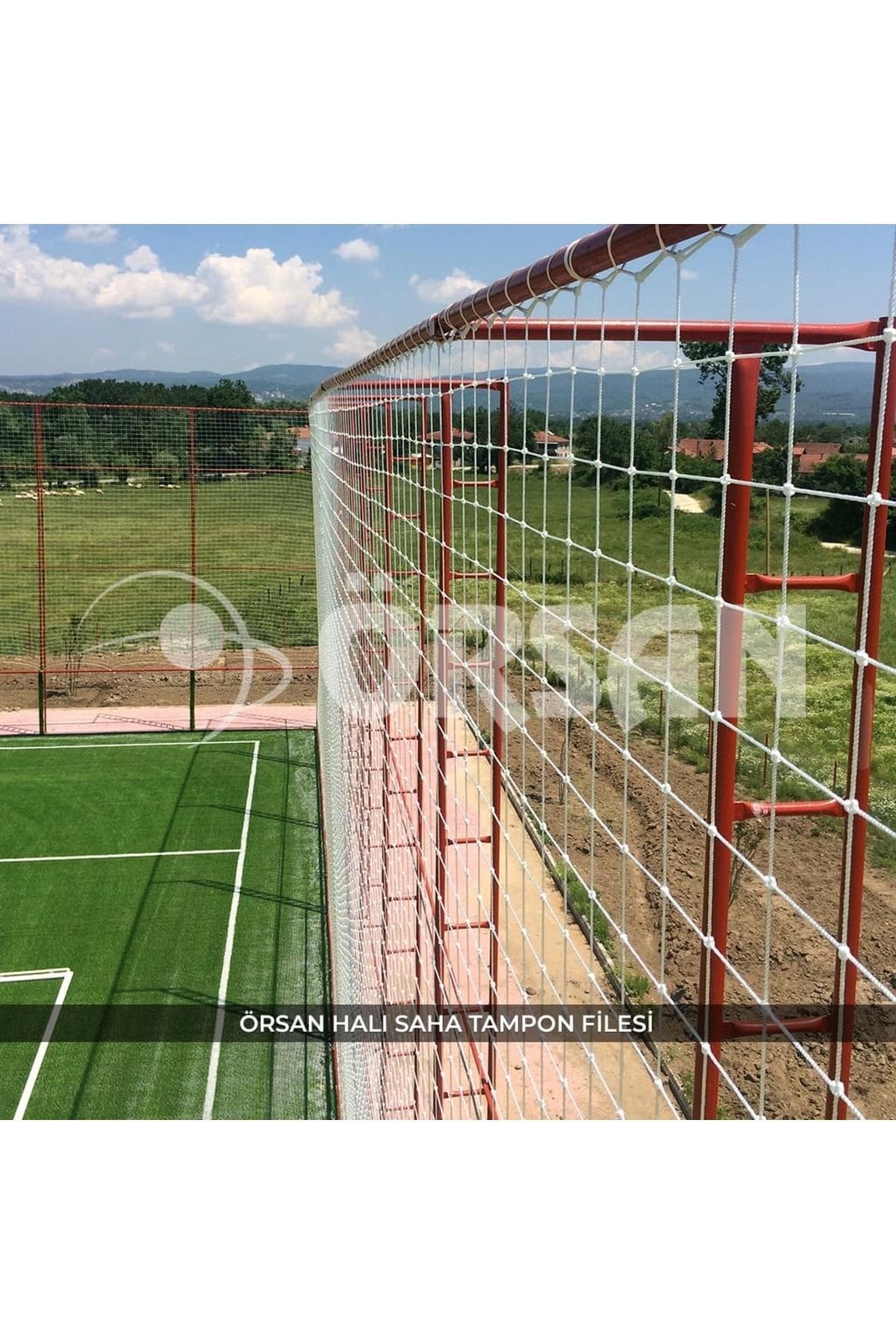 Örsan File-Carpet Field Castle Back Bumper Net-240 Layers 4mm 12cmx12cm (10m X 10 M) 3