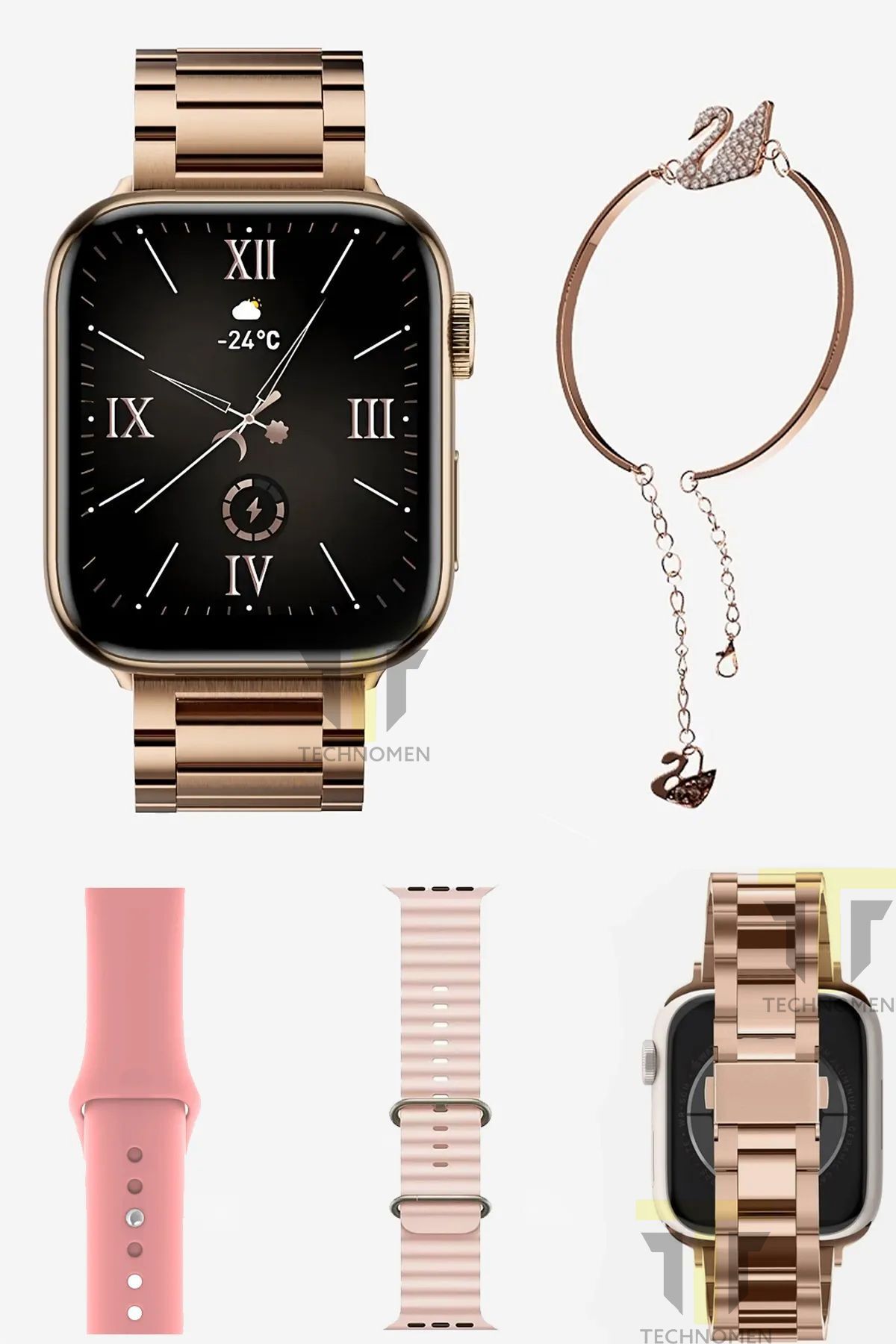Rose gold android watch online