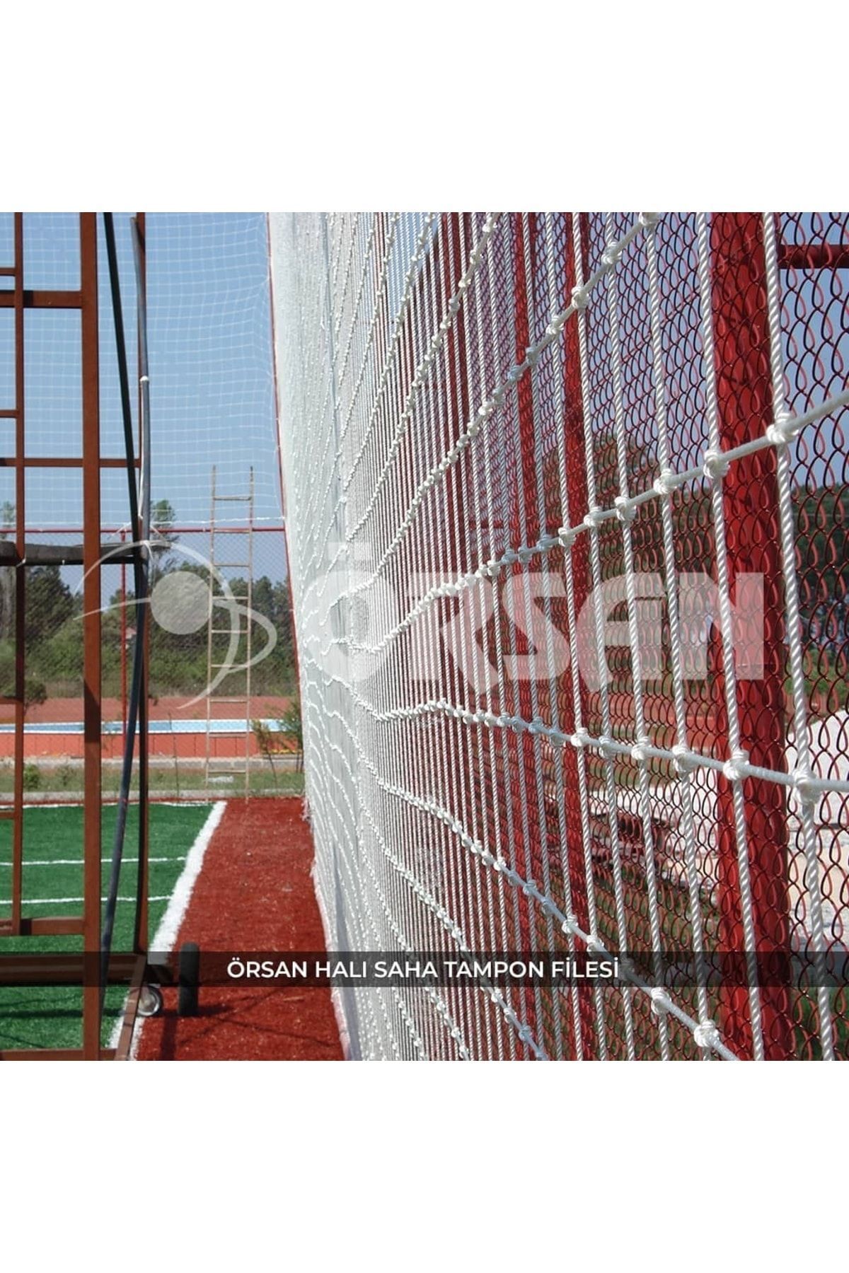 Örsan File-Carpet Field Castle Back Bumper Net-240 Layers 4mm 12cmx12cm (10m X 10 M) 6