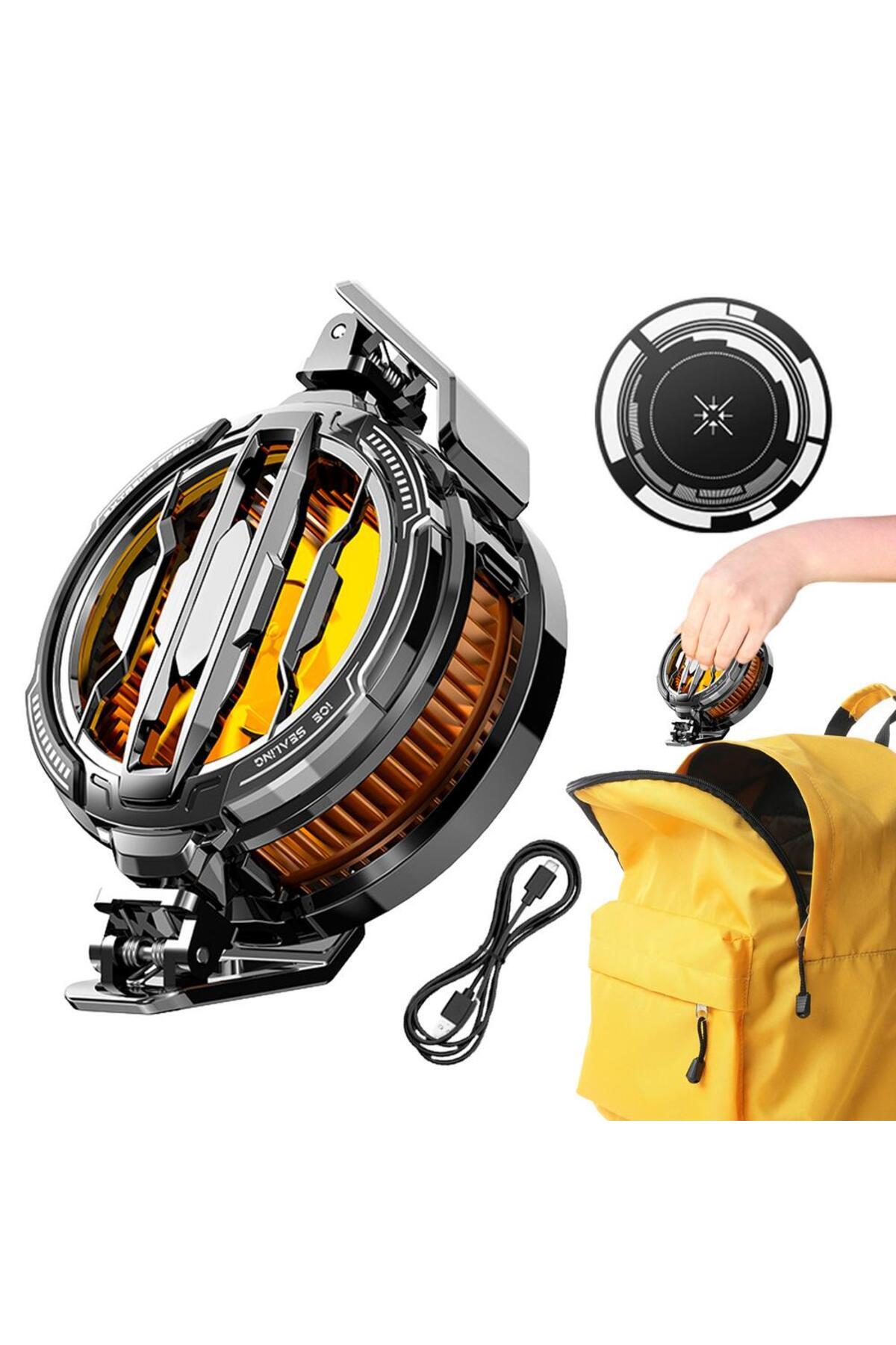 Powerful Phone Cooler with Magsafe RGB Fan Gaming Accelerator Illuminated Phone Cooler