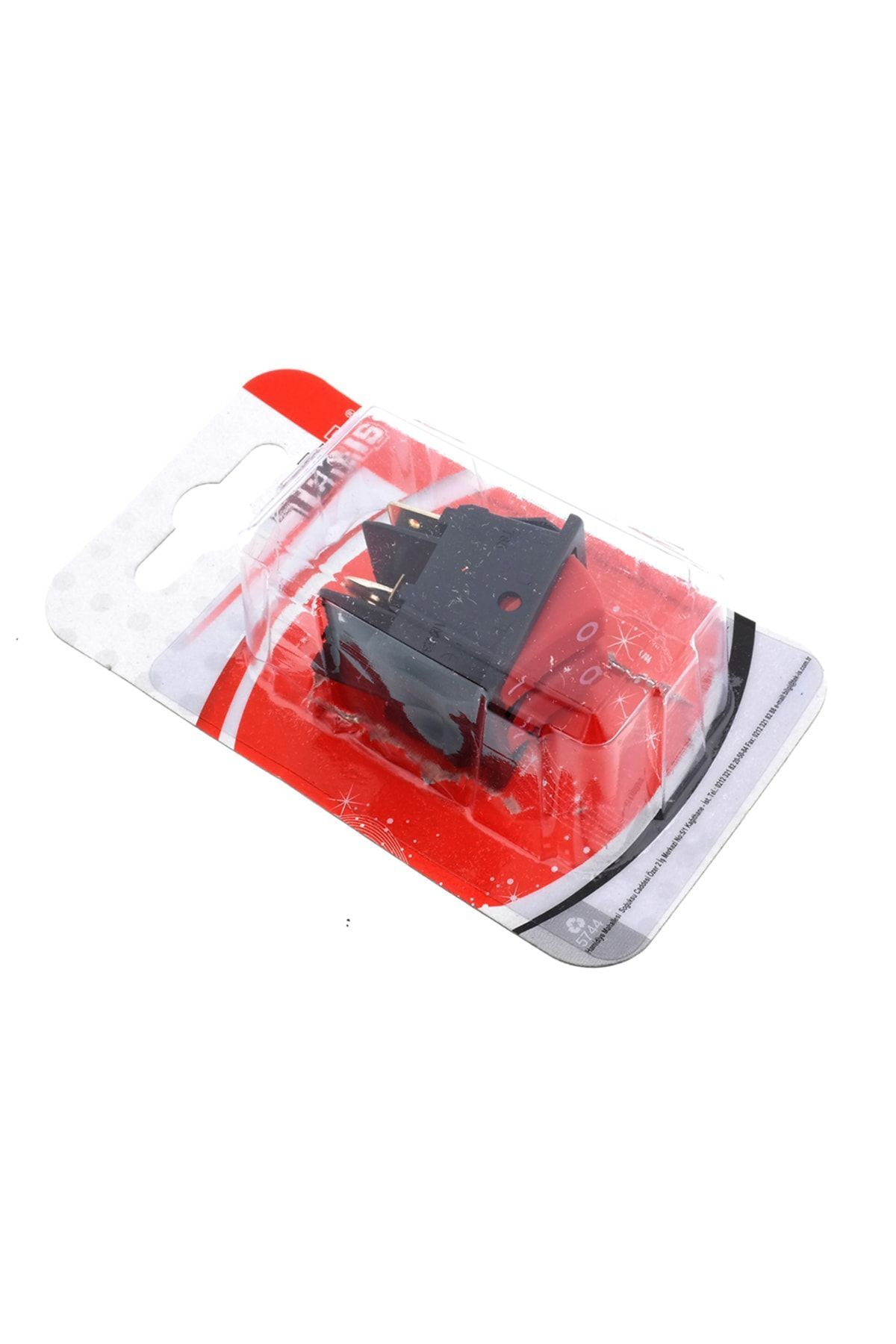 Tek-İş-Lightless Dual On/Off Device Switch 5
