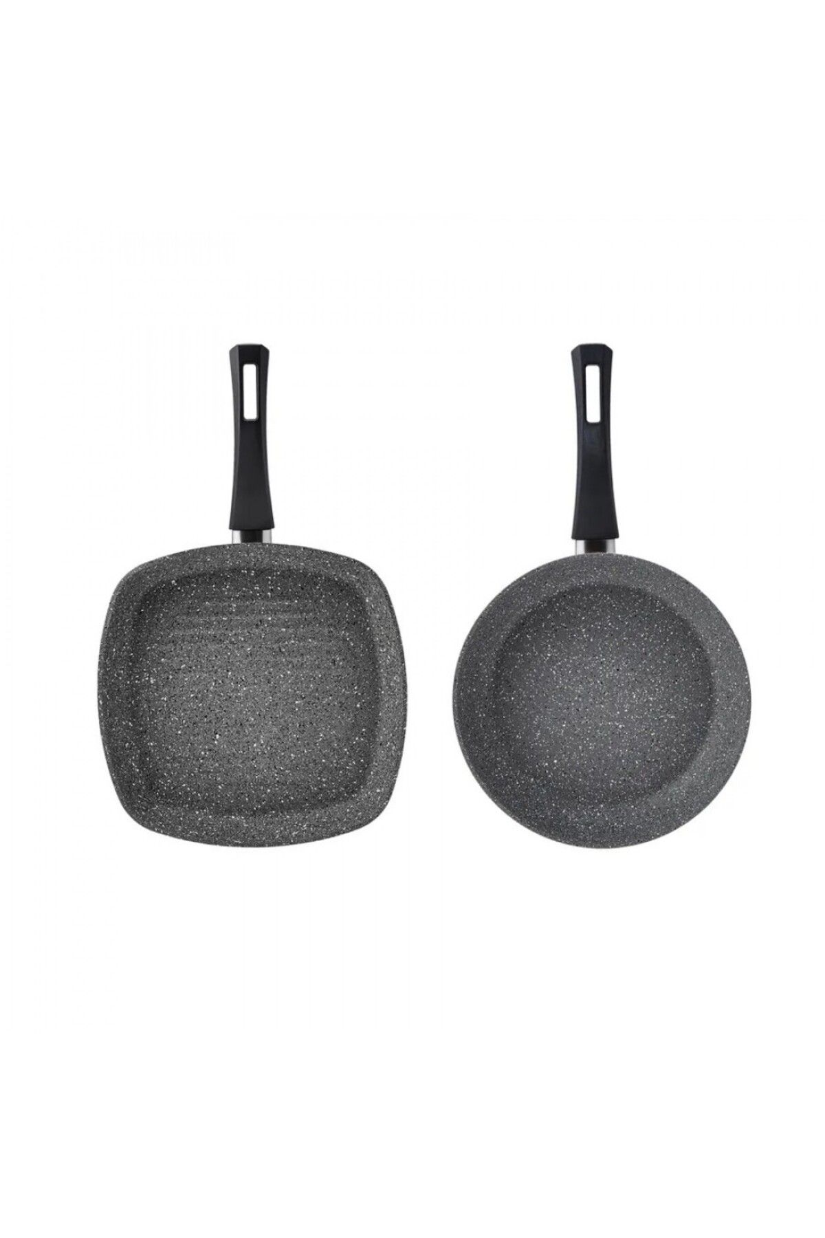 Karaca-Gris Biogranit Pfannen und Grillset 1