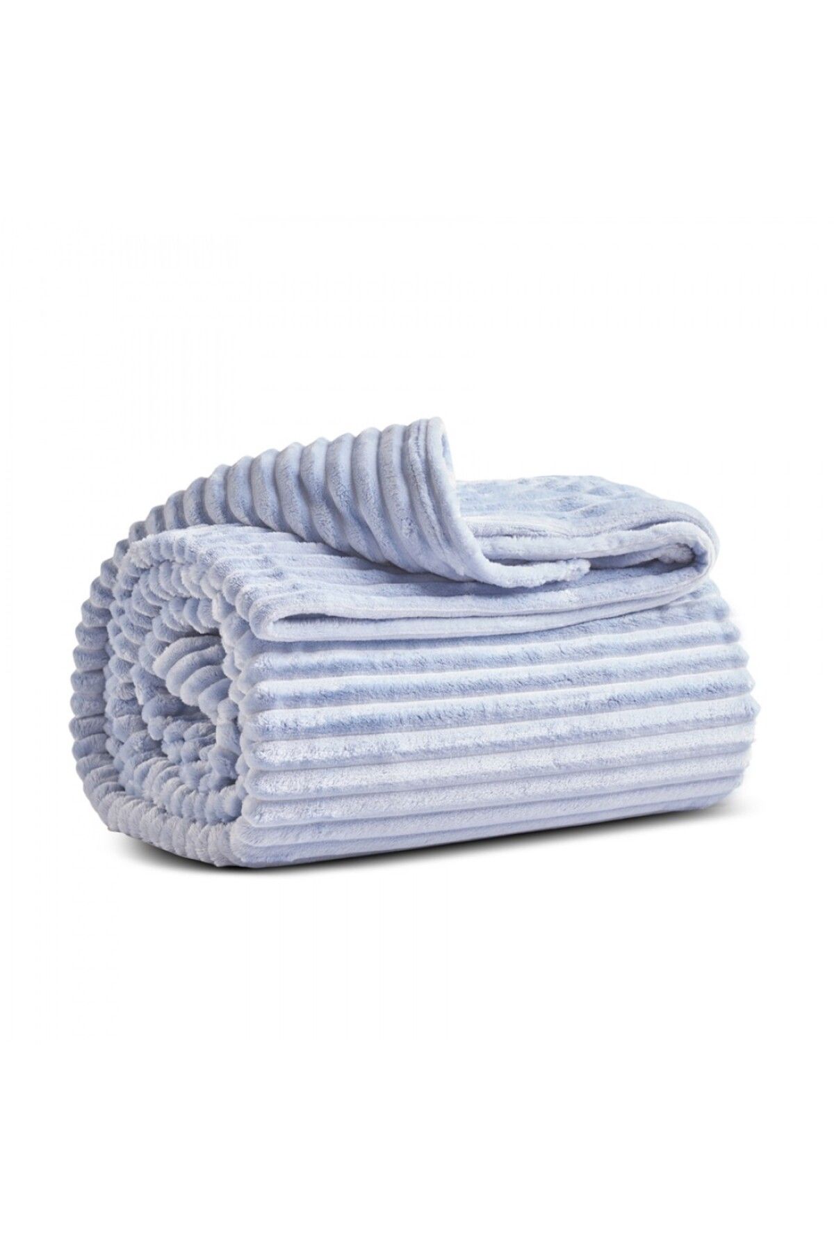 Karaca-Ruby Stripe Einzel-Wohndecke, Blau 1