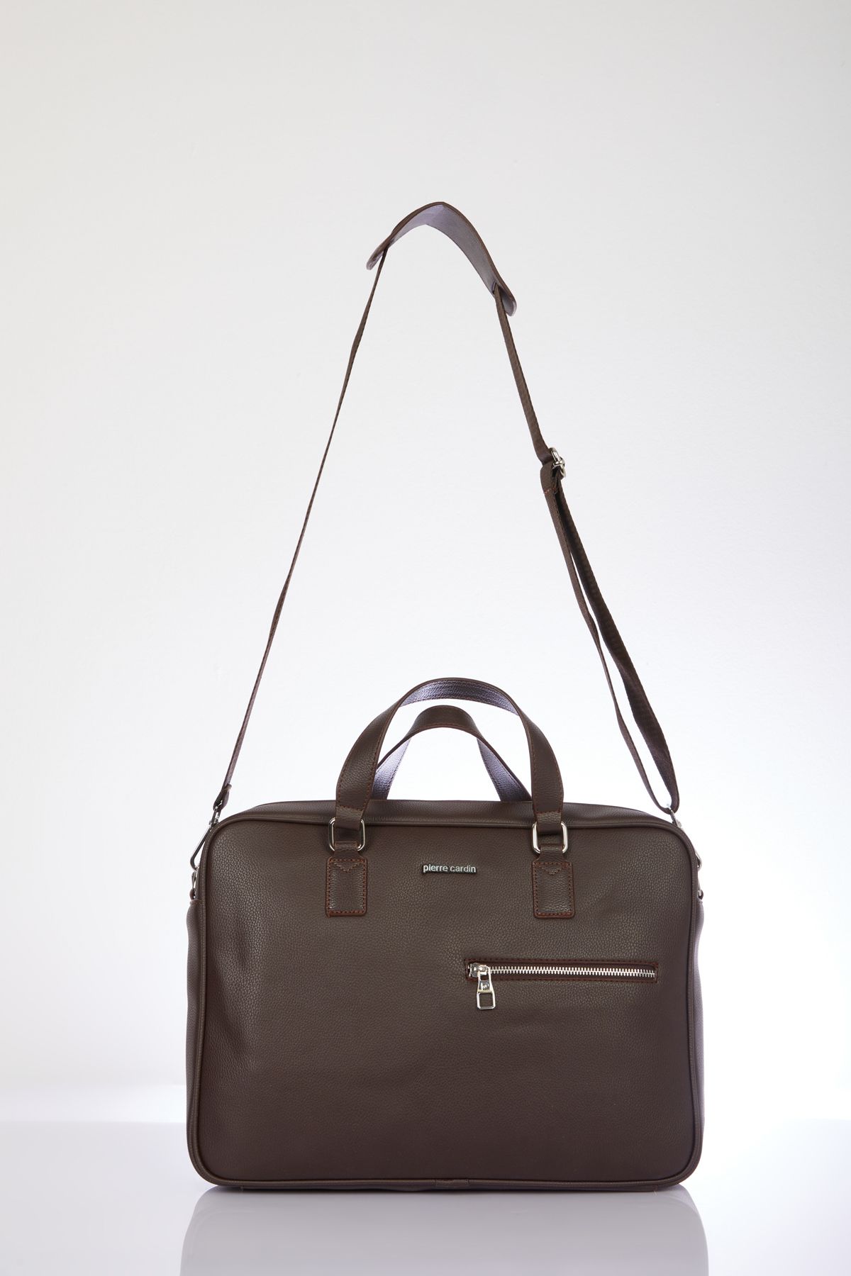 کیف مردانه قهوه ای Pierre Cardin