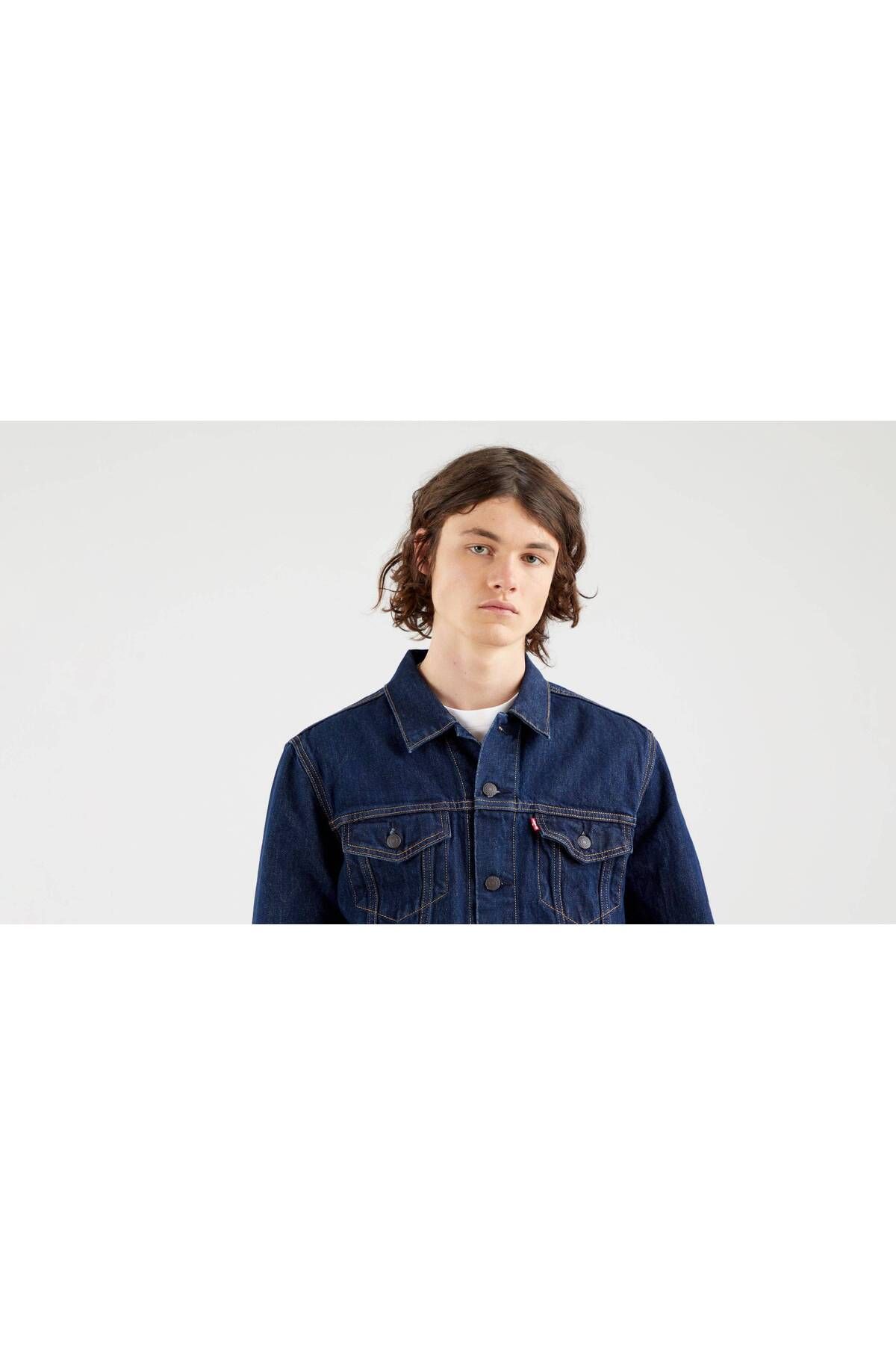 Мужская куртка Levi's The Trucker Rockridge Trucker Medium Indigo 7233405570