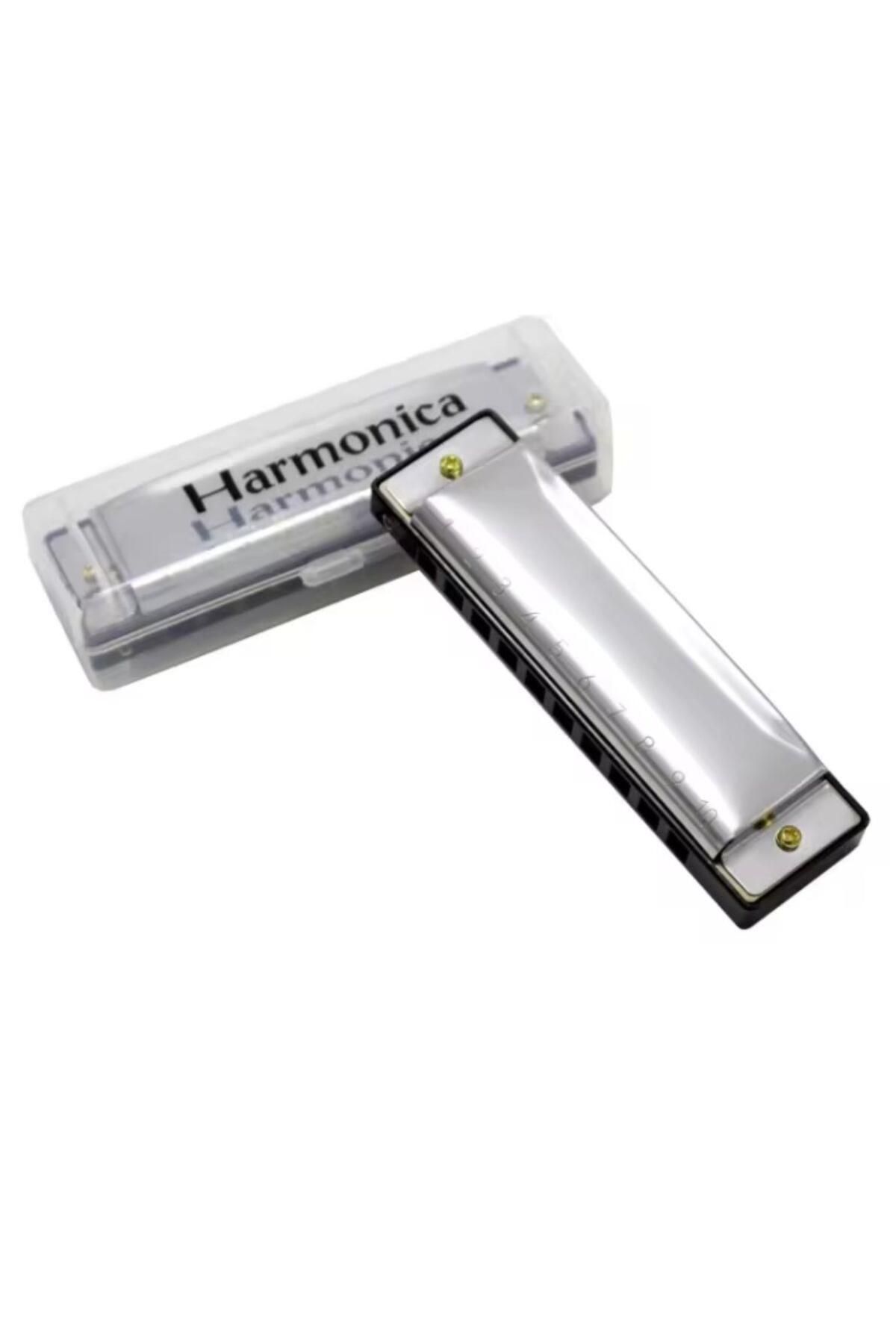 LongMoon Ps101 Metal Ağız Mızıkası Harmonika