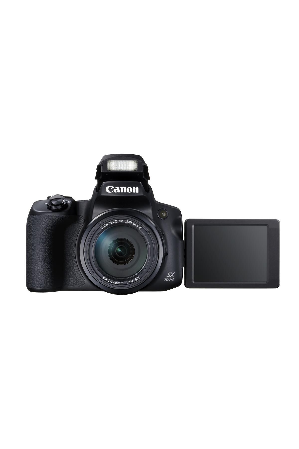 Canon-كاميرا Canon PowerShot SX70 HS ذات العدسة الثابتة وتقريب بصري 65x وأفلام بدقة 4K وبلوتوث وواي فاي 3
