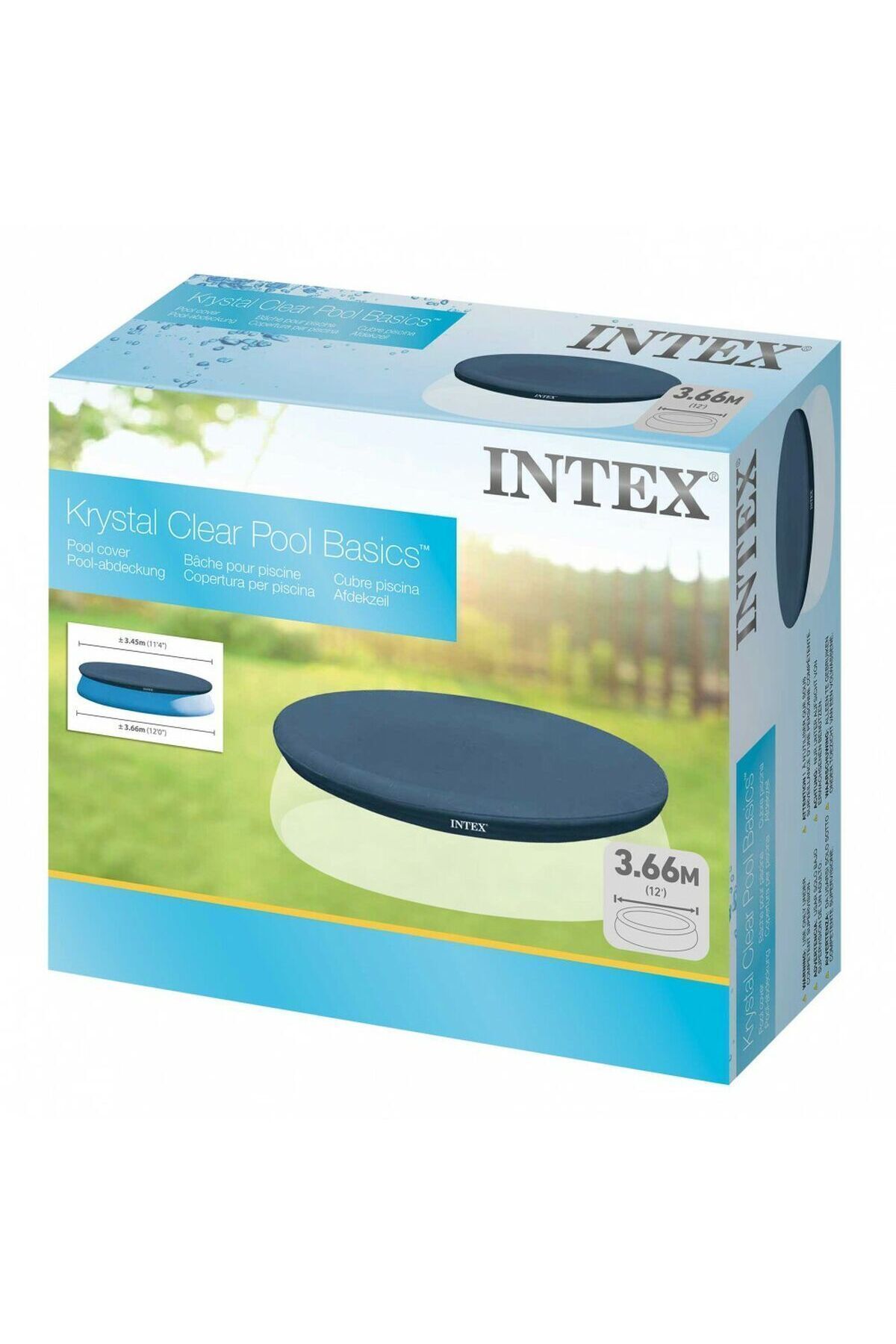Intex-Intex 28022 - 366cm Wide Pool Cover 1