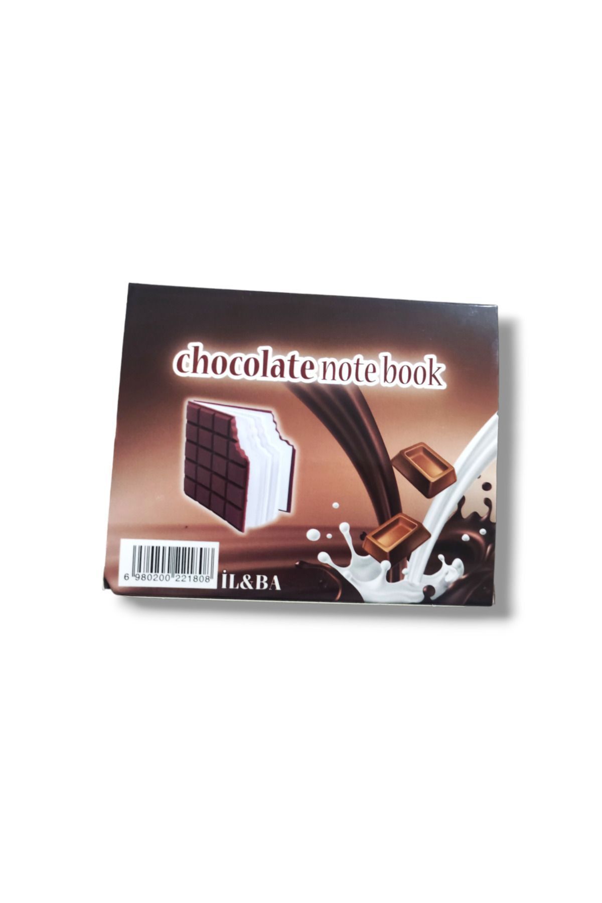 Pembe Pasaj-Chocolate Patterned Unlined Notebook 2