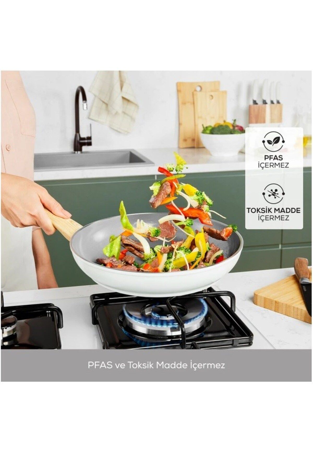 Karaca Refika Birgül ile Swiss Crystal 15 Parça Premium Tava ve