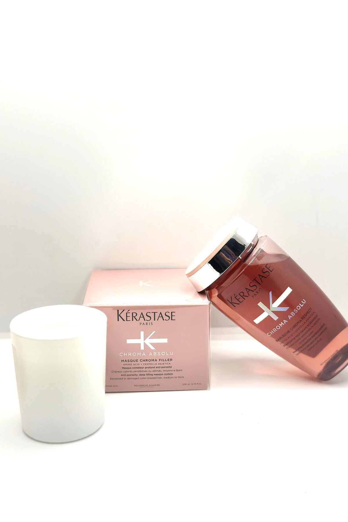 ست شامپو و ماسک Chroma Absolu Bain Riche برای موهای رنگ شده CYT974669966555226995662 Kerastase