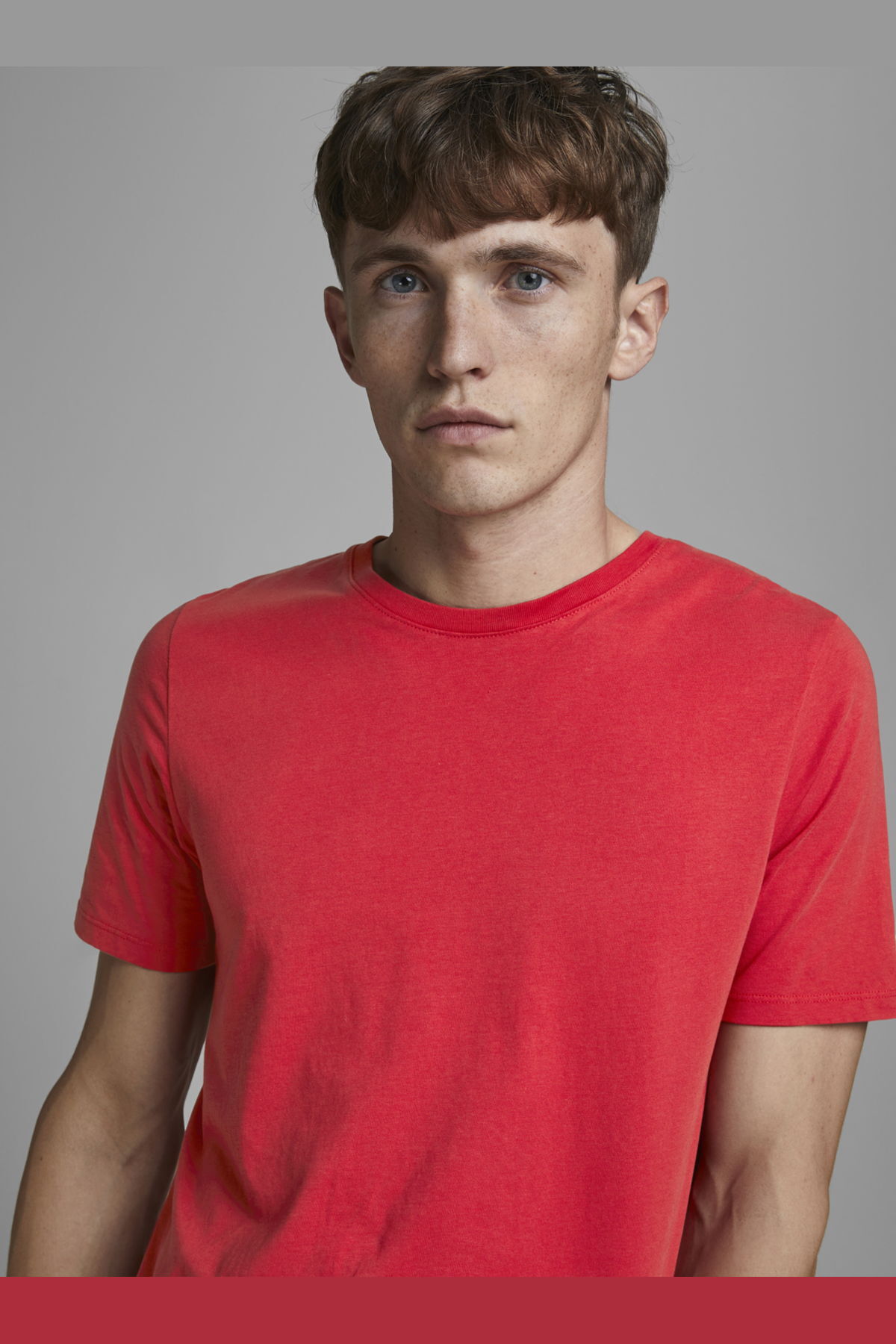 تیشرت مردانه راسته آستین کوتاه | جک اند جونز Jack & Jones 12156101 - تصویر 4