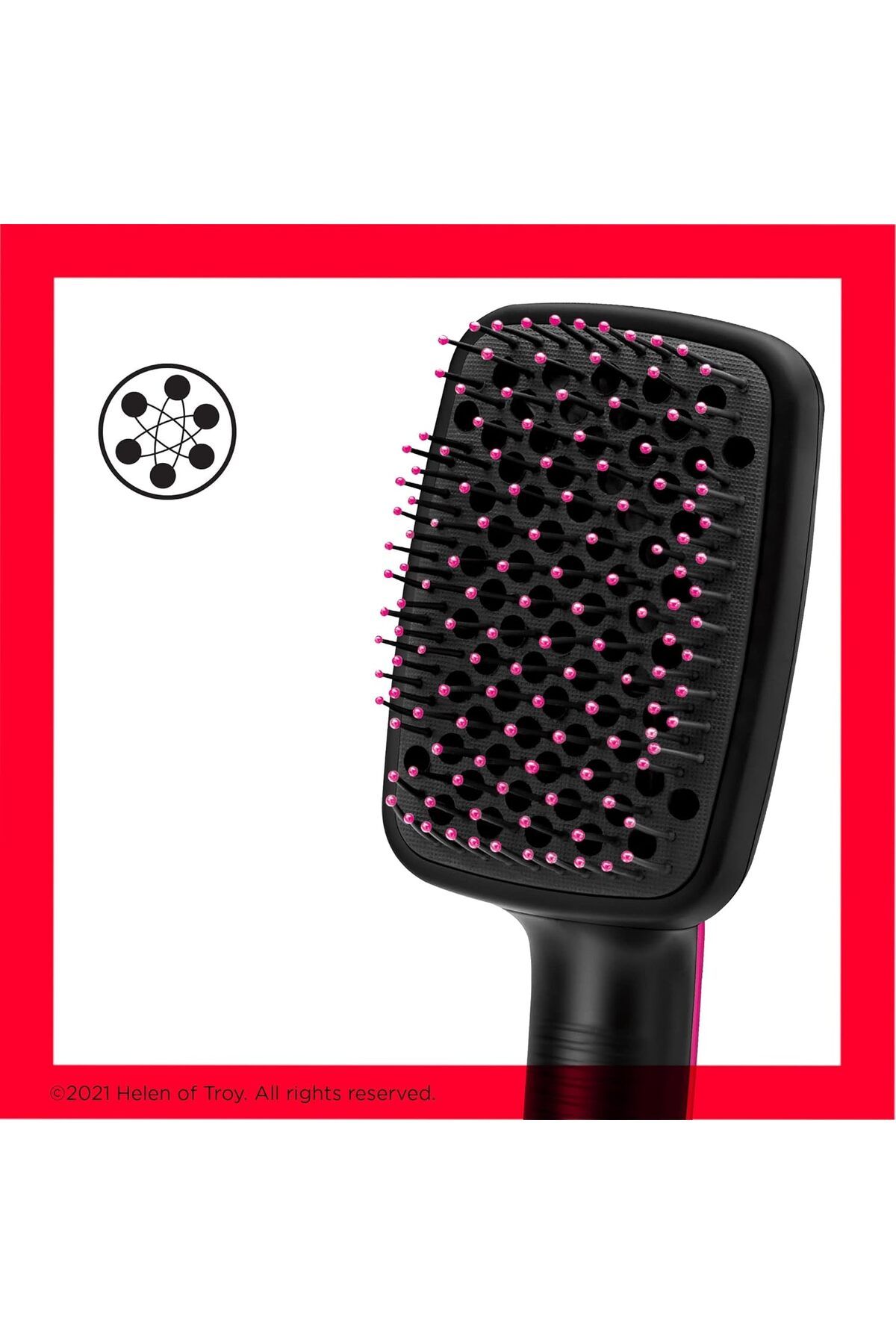 Revlon-Perfect Heat One Step Dryer & Styler, 1100W, 2 Heat settings, Large paddle design - RVDR5212 3
