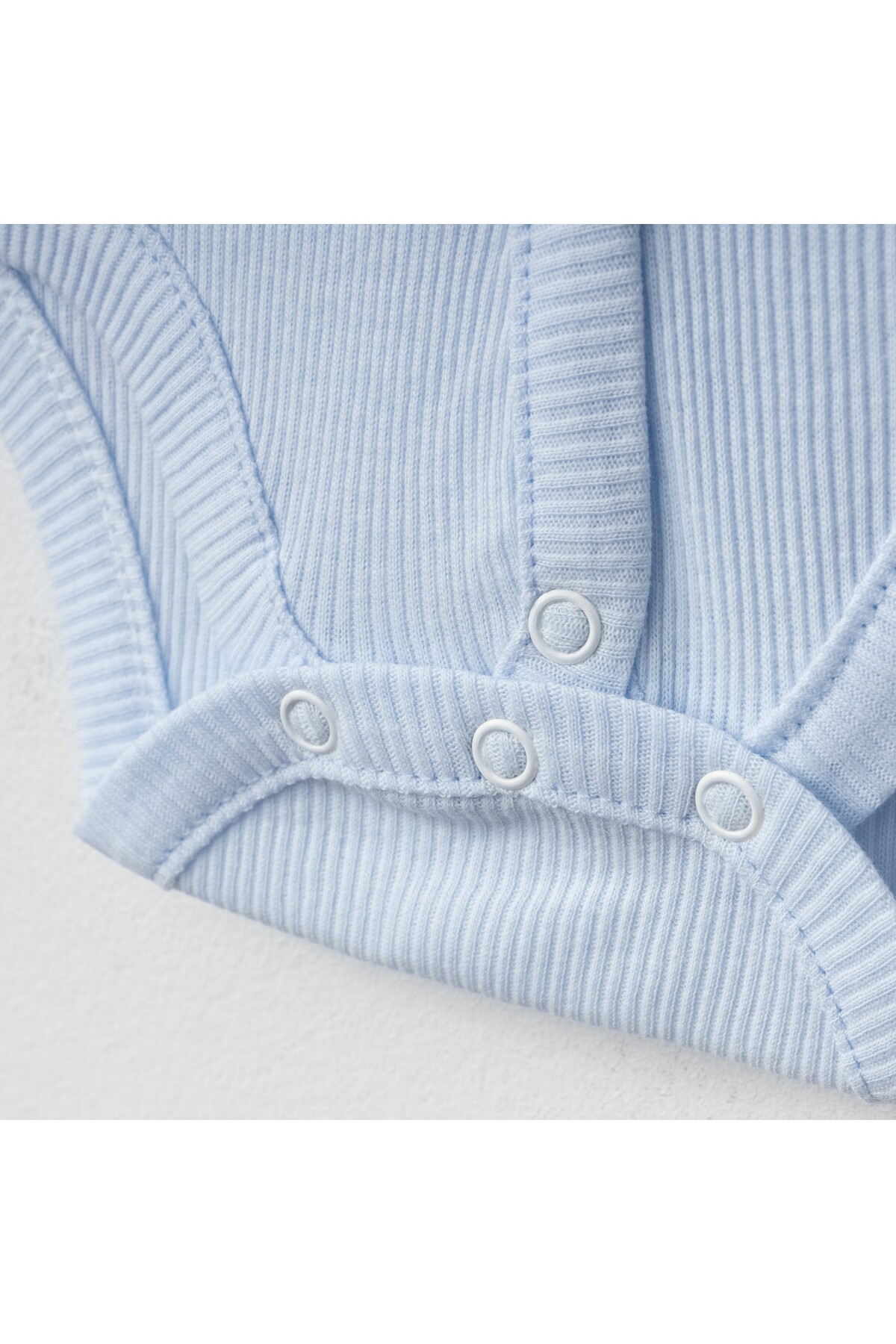 بادی نوزادی پسرانه – دخترانه آبی Gümüş Baby Kids | GV57 اورجینال - تصویر 3