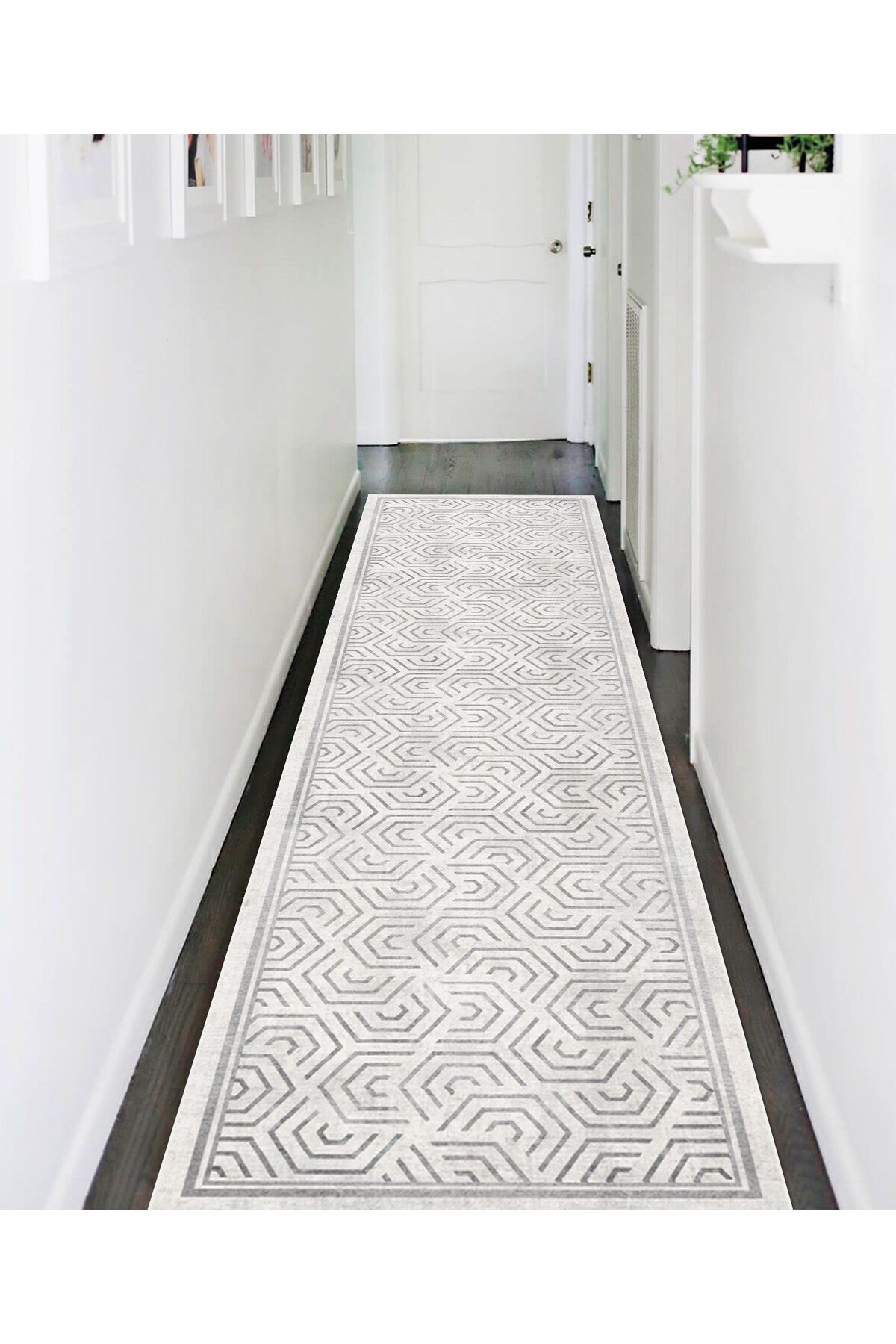 Modern Digital Printing Four Seasons Washable Anti-Slip Floor Living Room Rug Kitchen Carpet Runner YVH