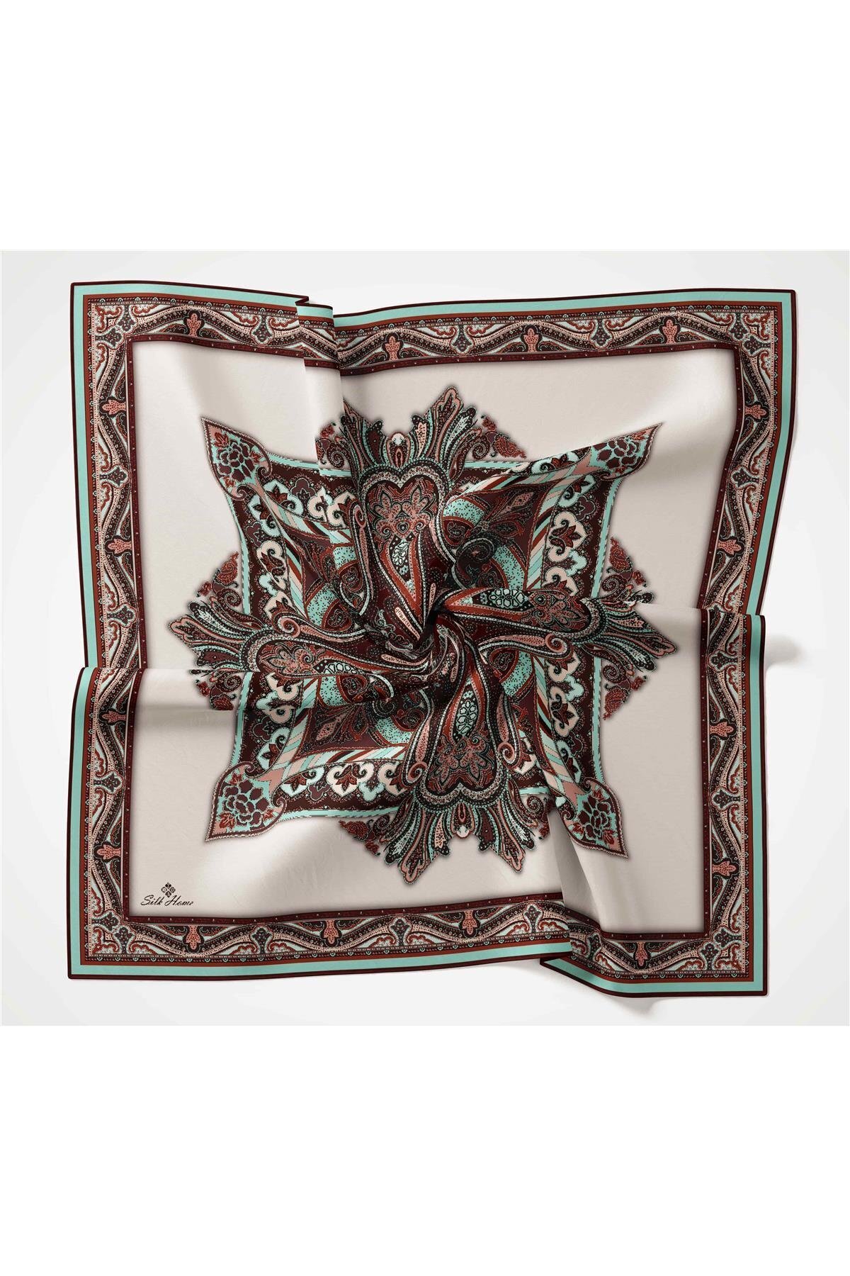 Rubai Pattern Soft Cotton Scarf