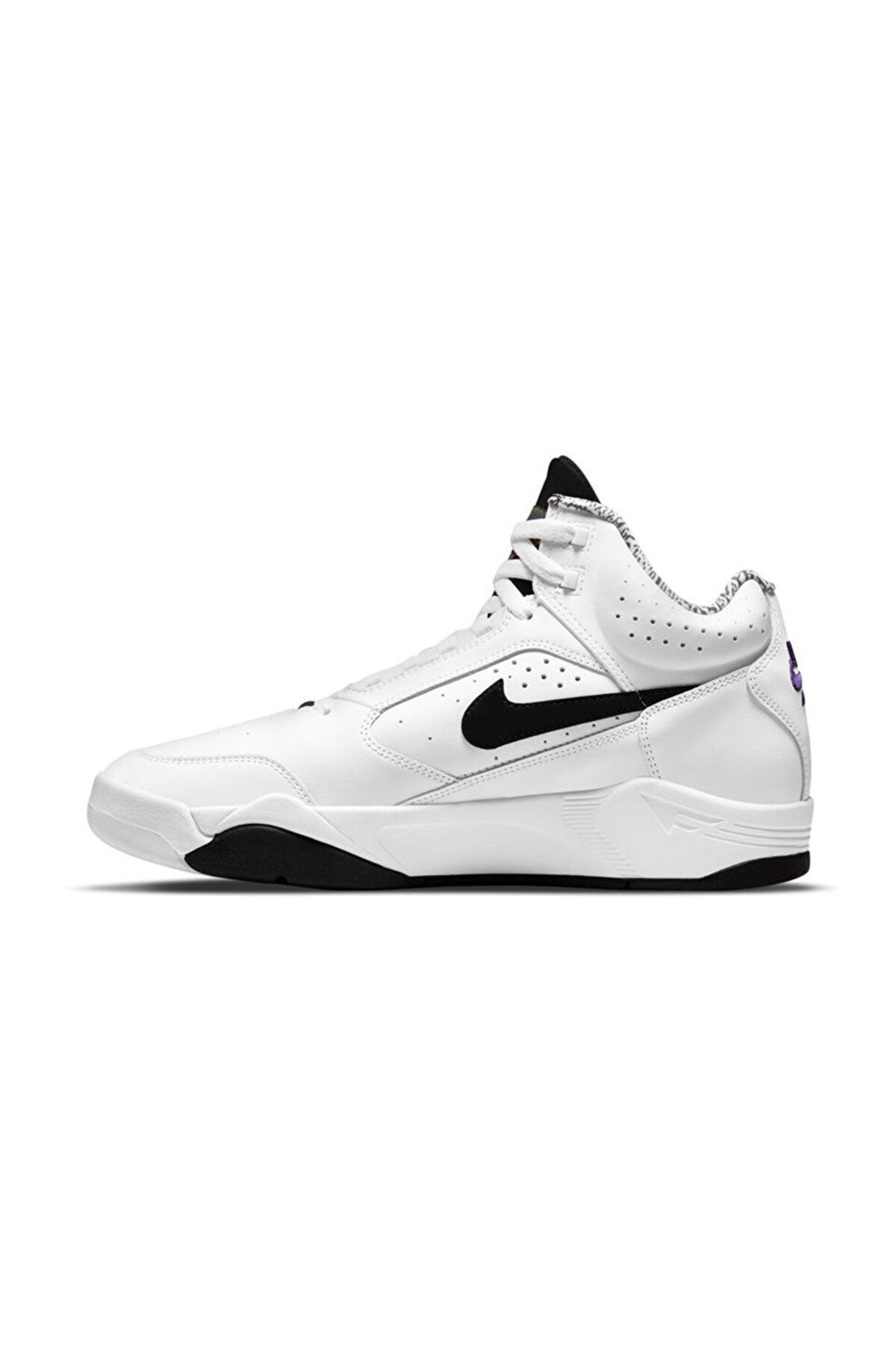 کفش بسکتبال سفید مردانه و زنانه DJ2518 100 پرواز هوای Lite Mid Nike