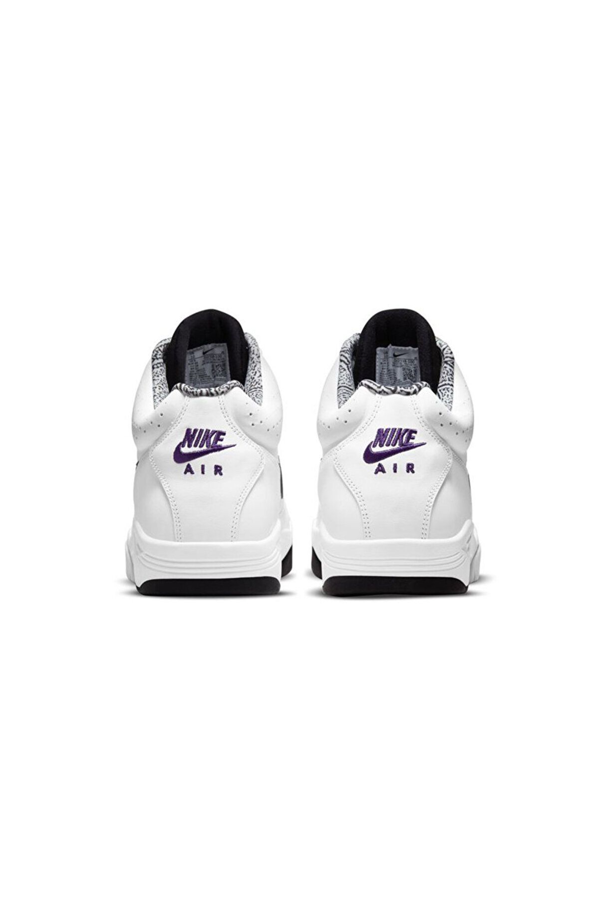 کفش بسکتبال سفید مردانه و زنانه DJ2518 100 پرواز هوای Lite Mid Nike