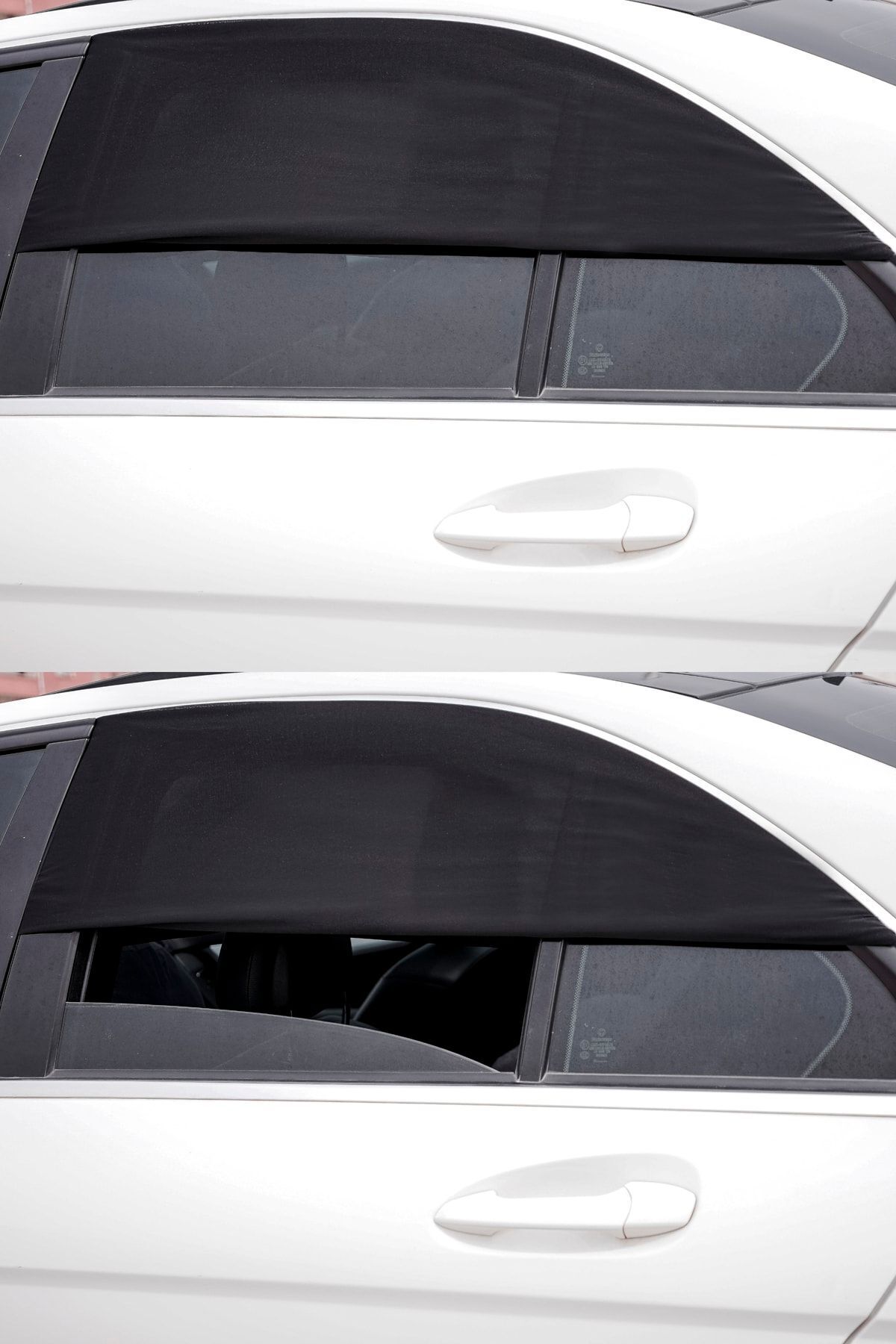 Ankaflex Oto Yan Cam Perdesi Çocuk Güneş Koruma Arka Koltuk Anne Emzirme Örtüsü Araba Sinekliği fotoğrafı 2 (önizleme)