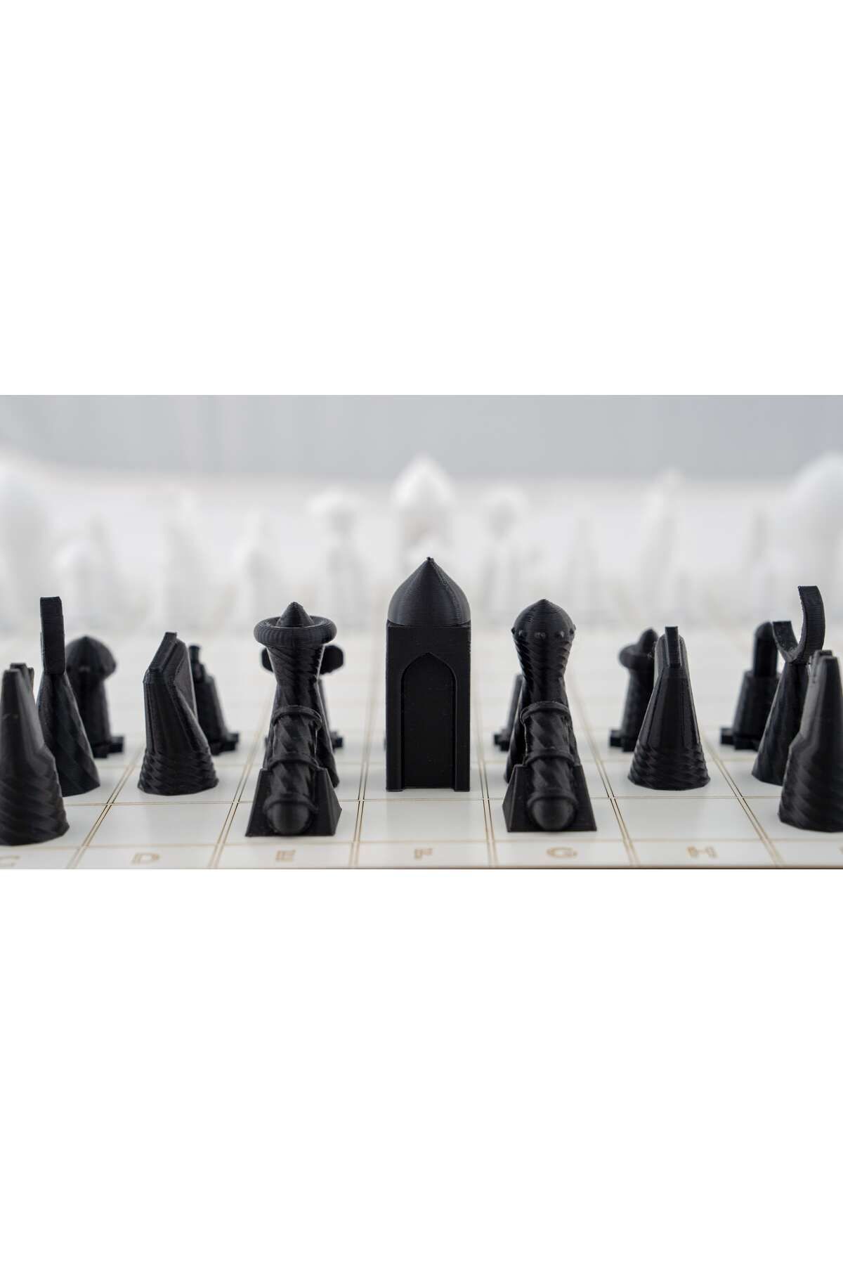 Layer-Large Size Timurlenk Chess Set - Osman Chesser 5