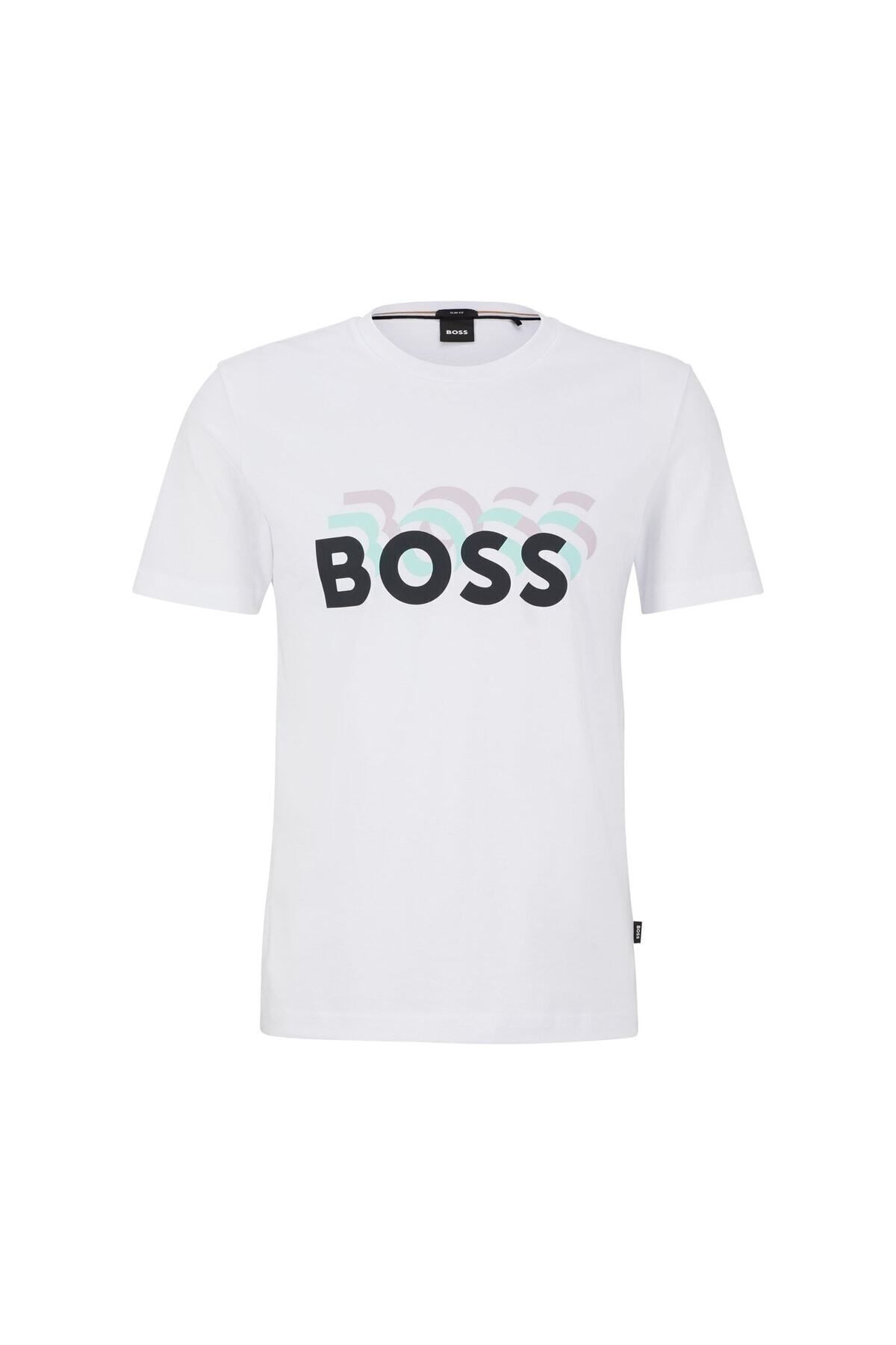 تیشرت مردانه سفید باس | 000000050489581100-100 اورجینال - تصویر 5