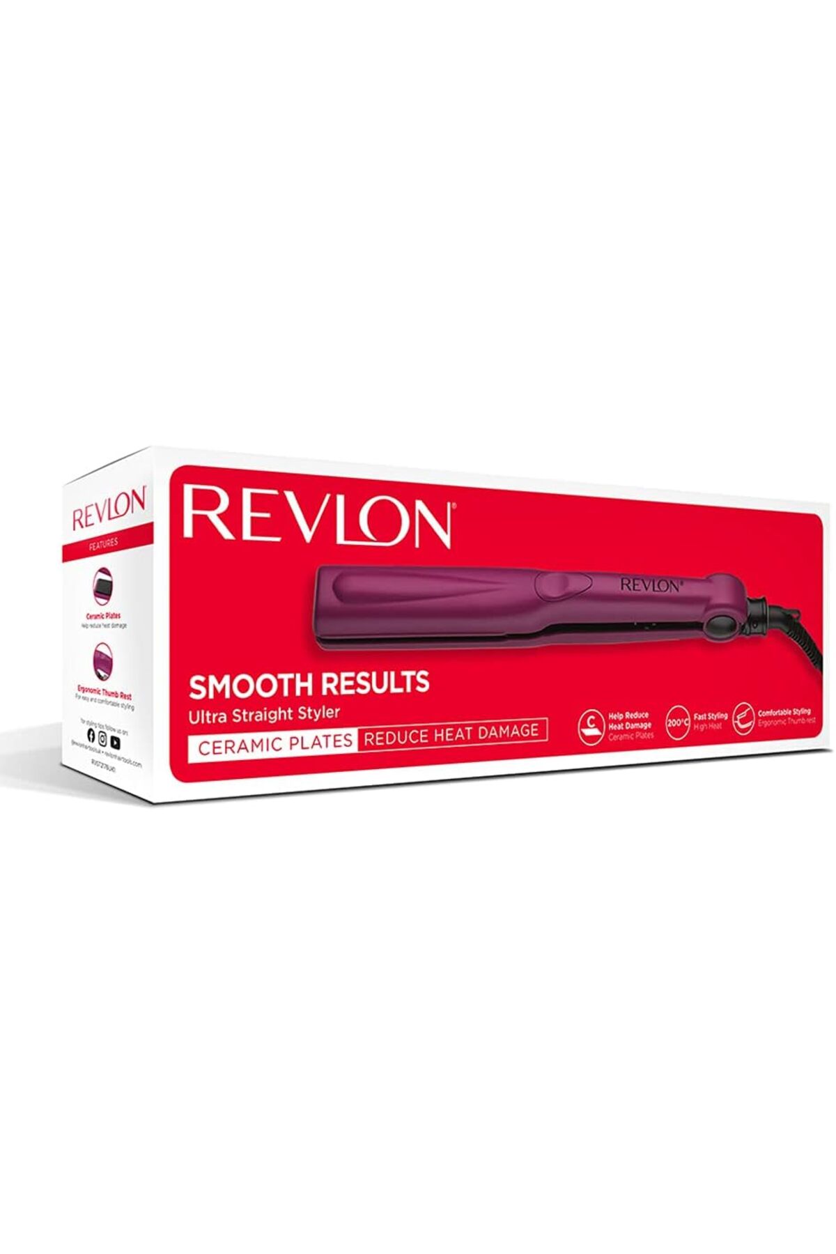 Remington Revlon Straightener Red Revlon Purple Hair Straightener
