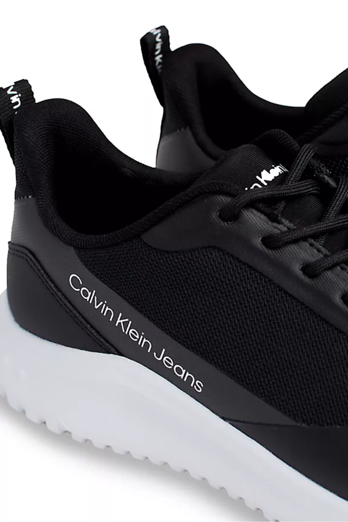 اسنیکر مشکی مردانه مخلوط Lowlaceup Male Eva در آقای کفش ورزشی Calvin Klein