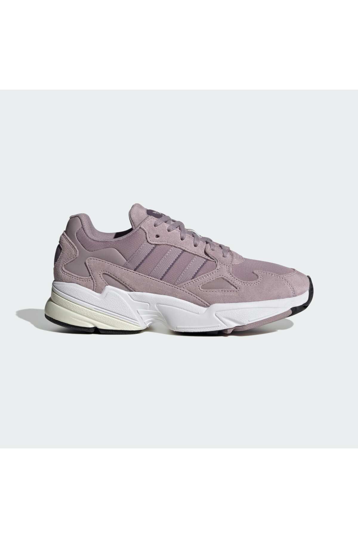 اسنیکر خاکستری زنانه کفش ورزشی Falcon IE8204 اورجینال adidas