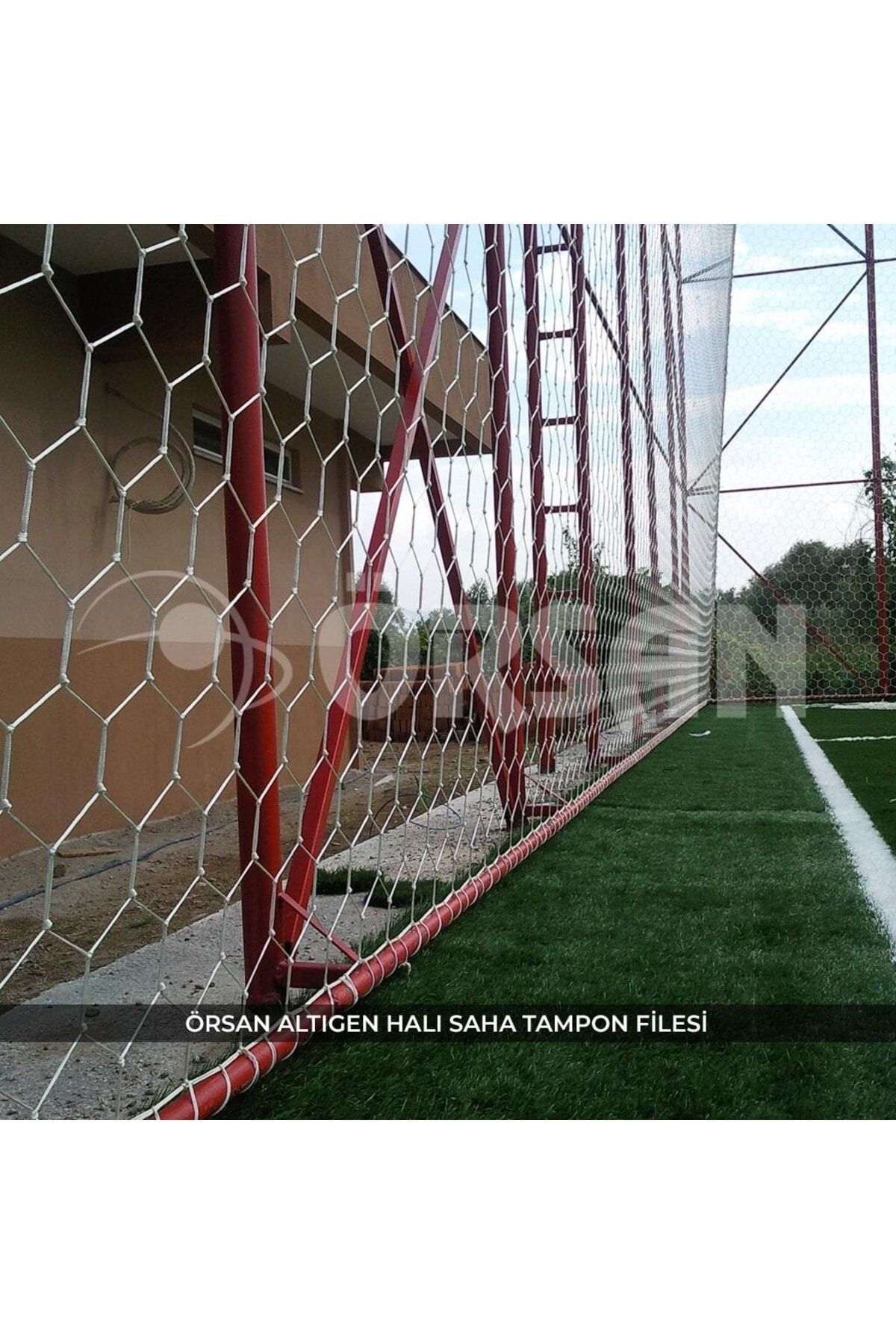 Örsan File-Carpet Field Castle Back Bumper Net-240 Layers 4mm 12cmx12cm (10m X 10 M) 7