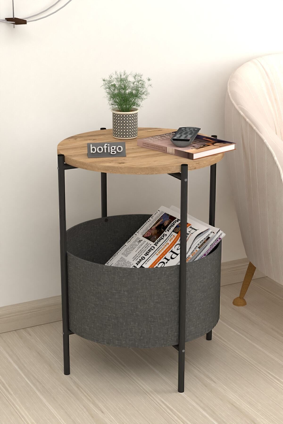 Coffee Table with Large Bag Coffee Table with Newspaper Holder Bookshelf Flowerbed Pine