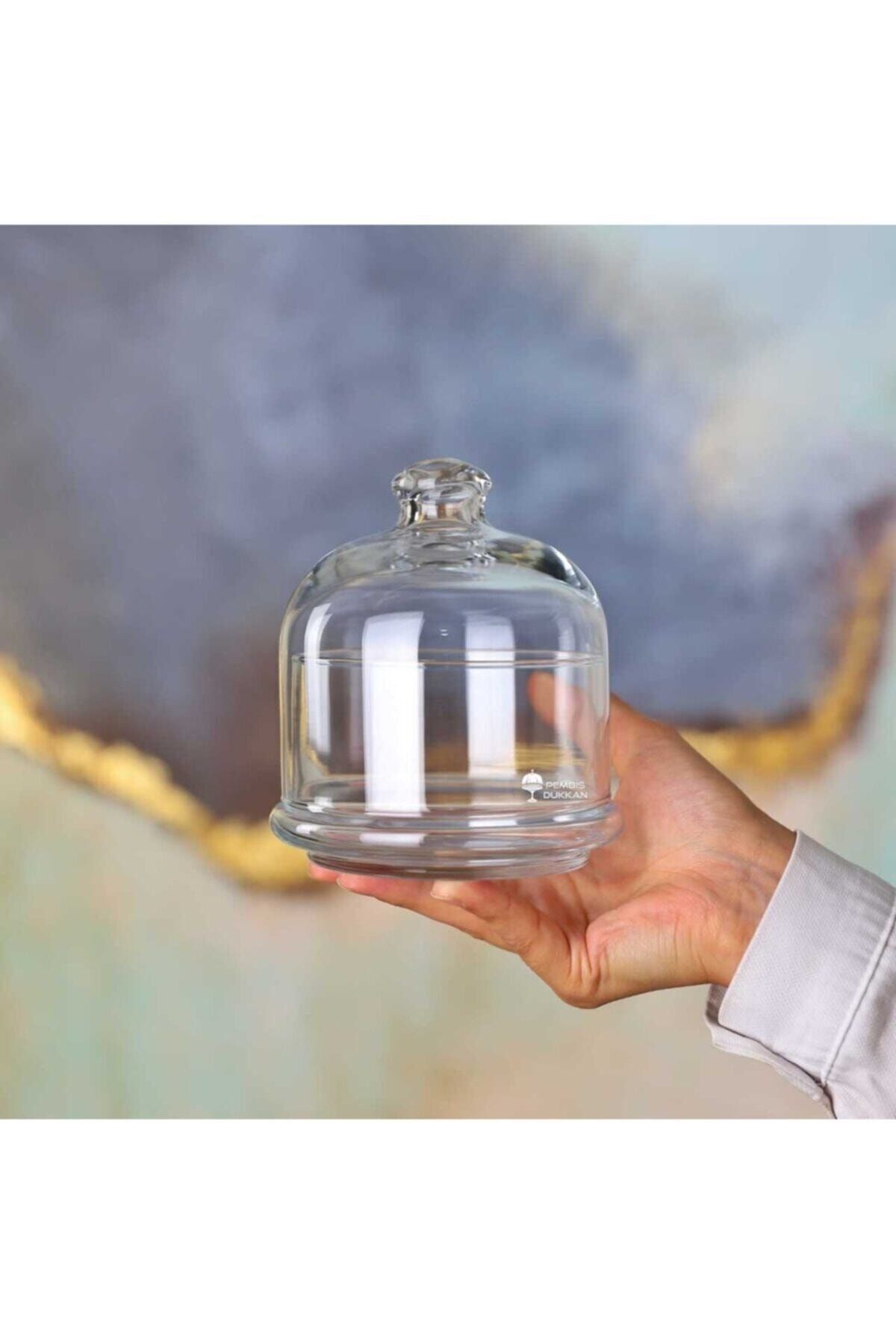 Paşabahçe-Basic Mini Multi-Purpose Glass Storage Container with Lid 96814 2