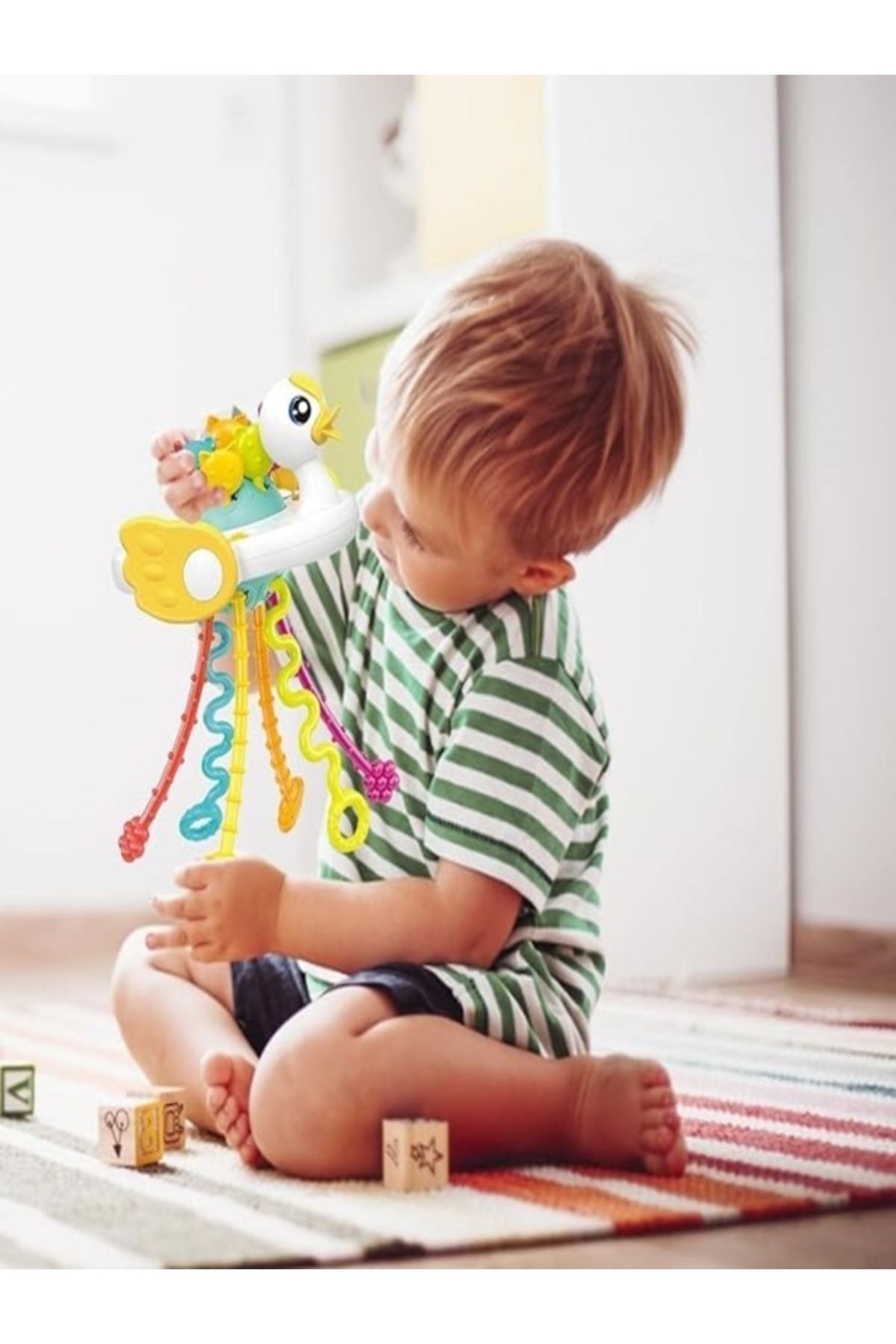 بازیچه دندانگیر و مهارت مشاهده حسی مونتهسوری به شکل اردک