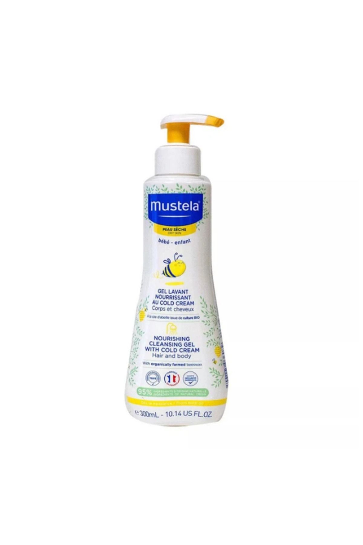 Nourishing Baby Shampoo with Cold Cream and Organic Beeswax 300ml